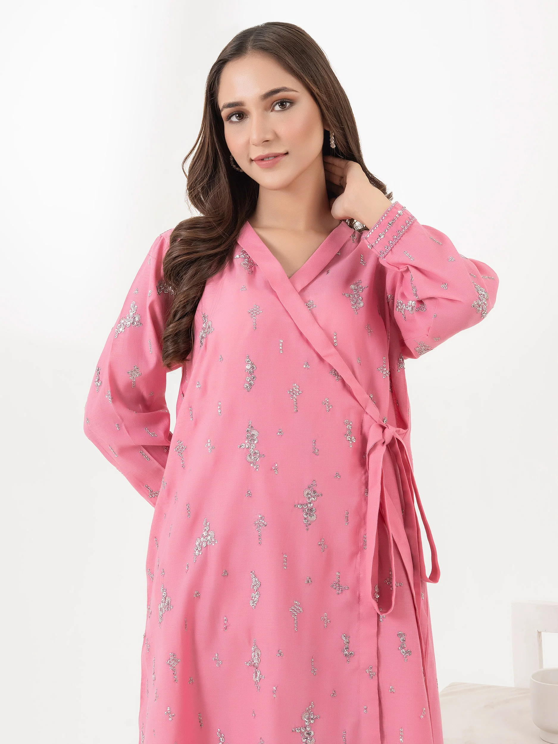 2 Piece Missouri Suit-Embroidered (Pret) - Image 2