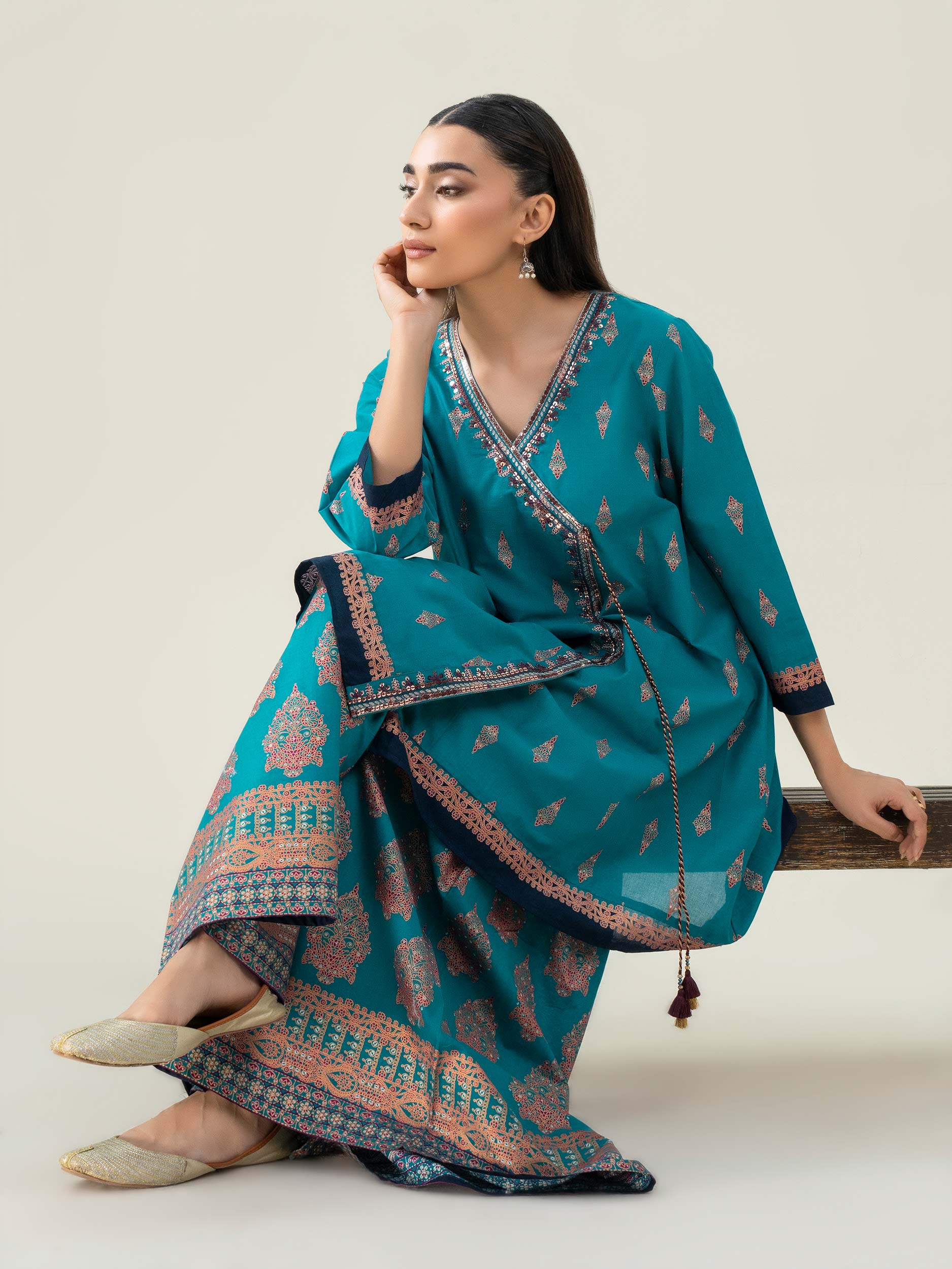 2 Piece Lawn Suit-Embroidered (Pret) - Image 2