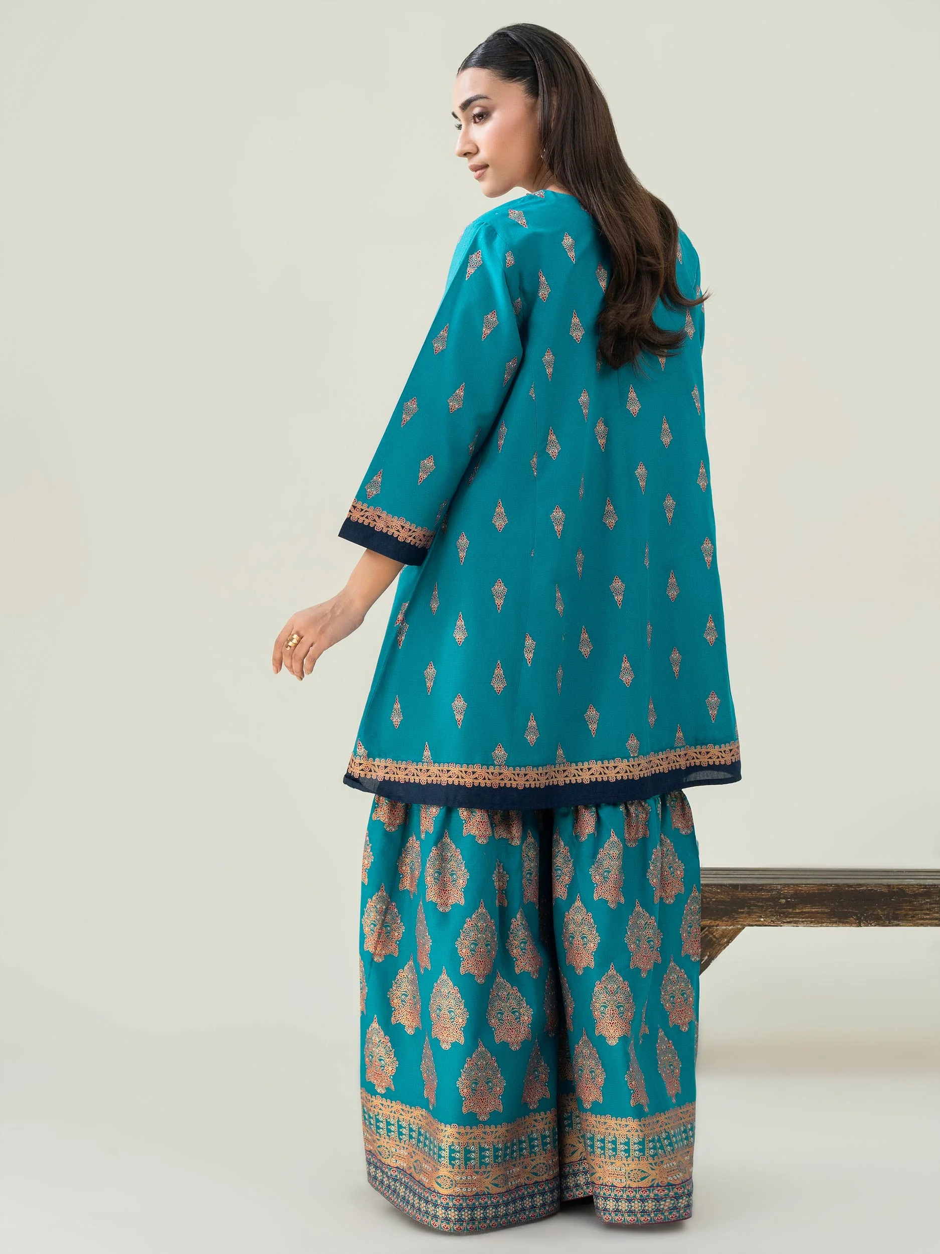 2 Piece Lawn Suit-Embroidered (Pret) - Image 5