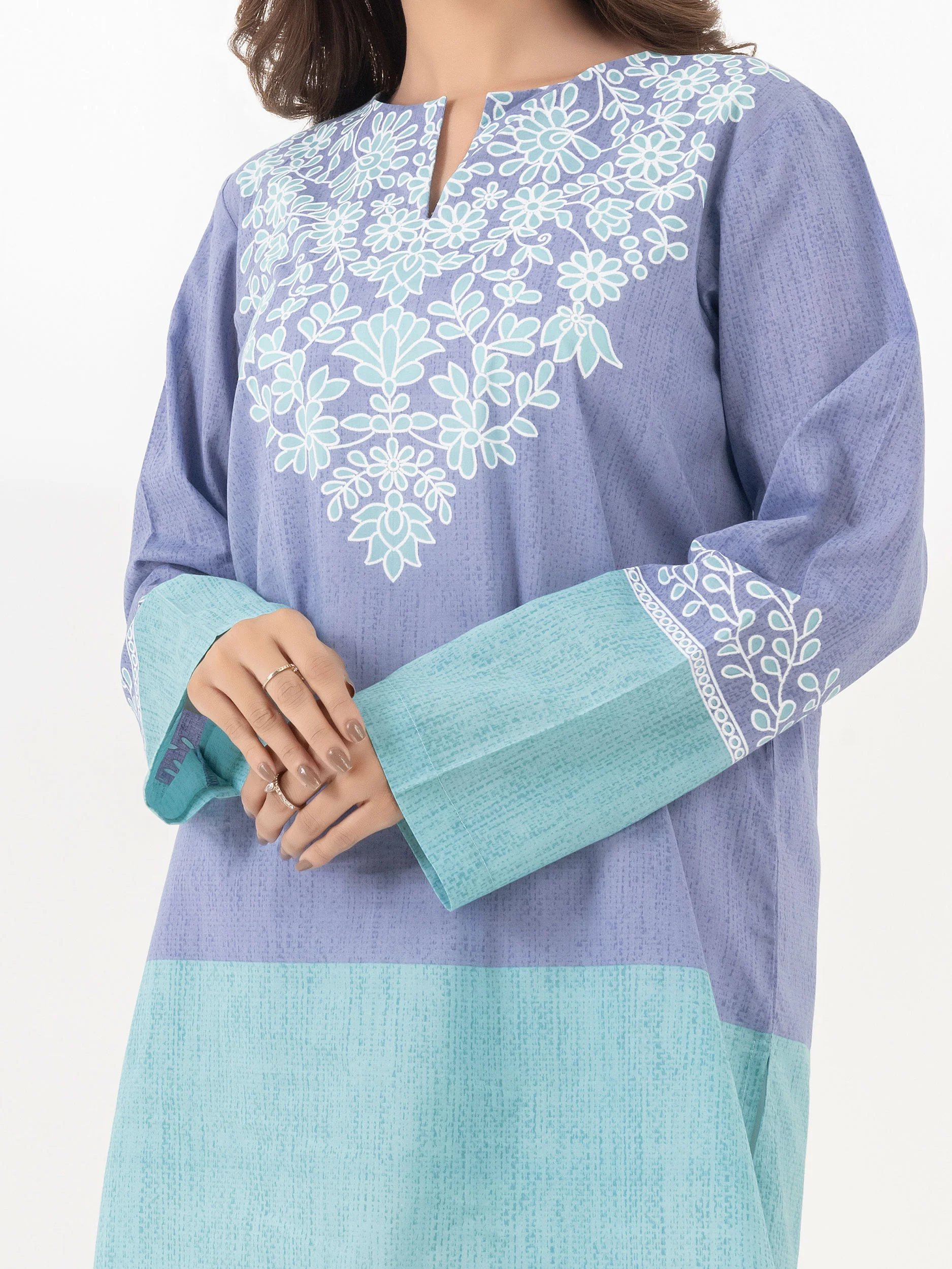 Lawn Kurti-Printed (Pret) - Image 6