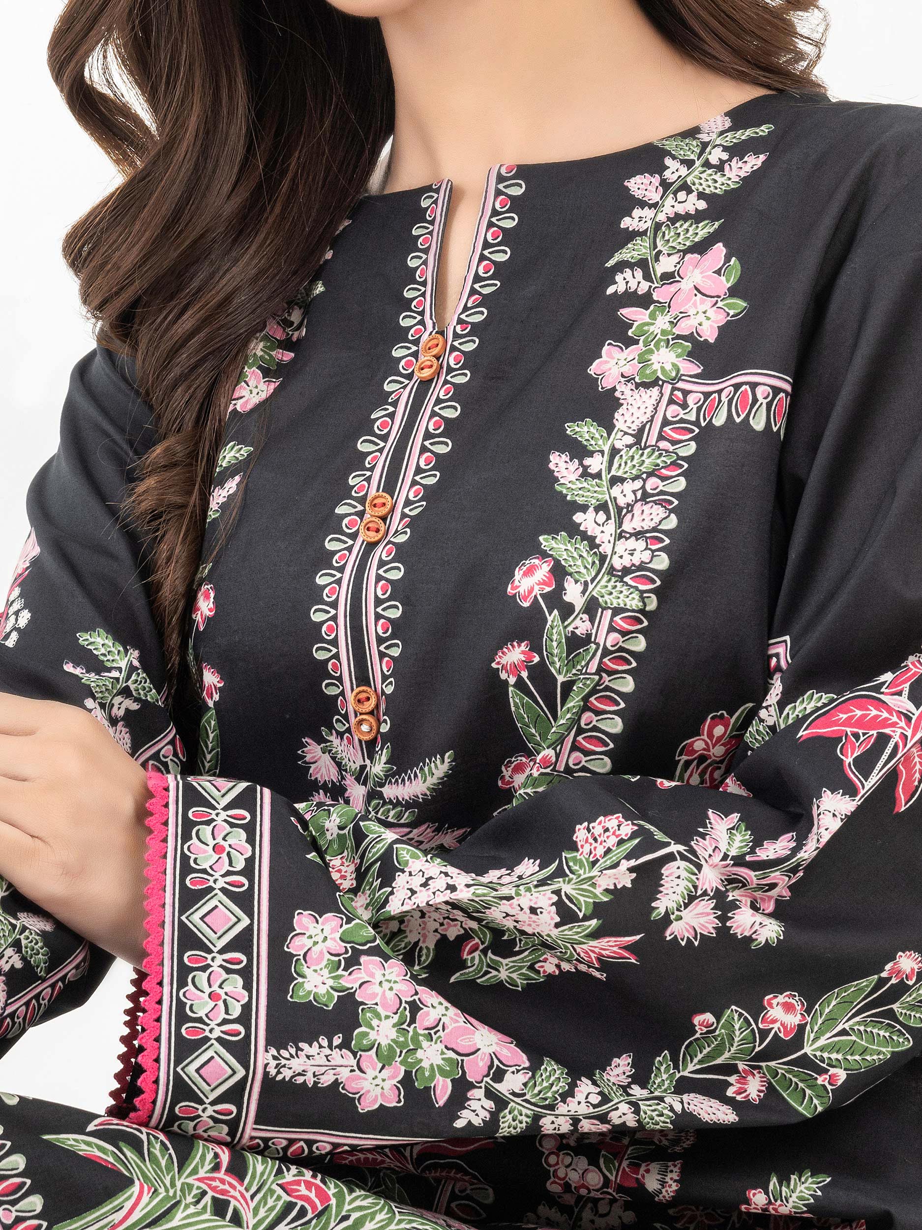 Lawn Kurti-Printed (Pret) - Image 6