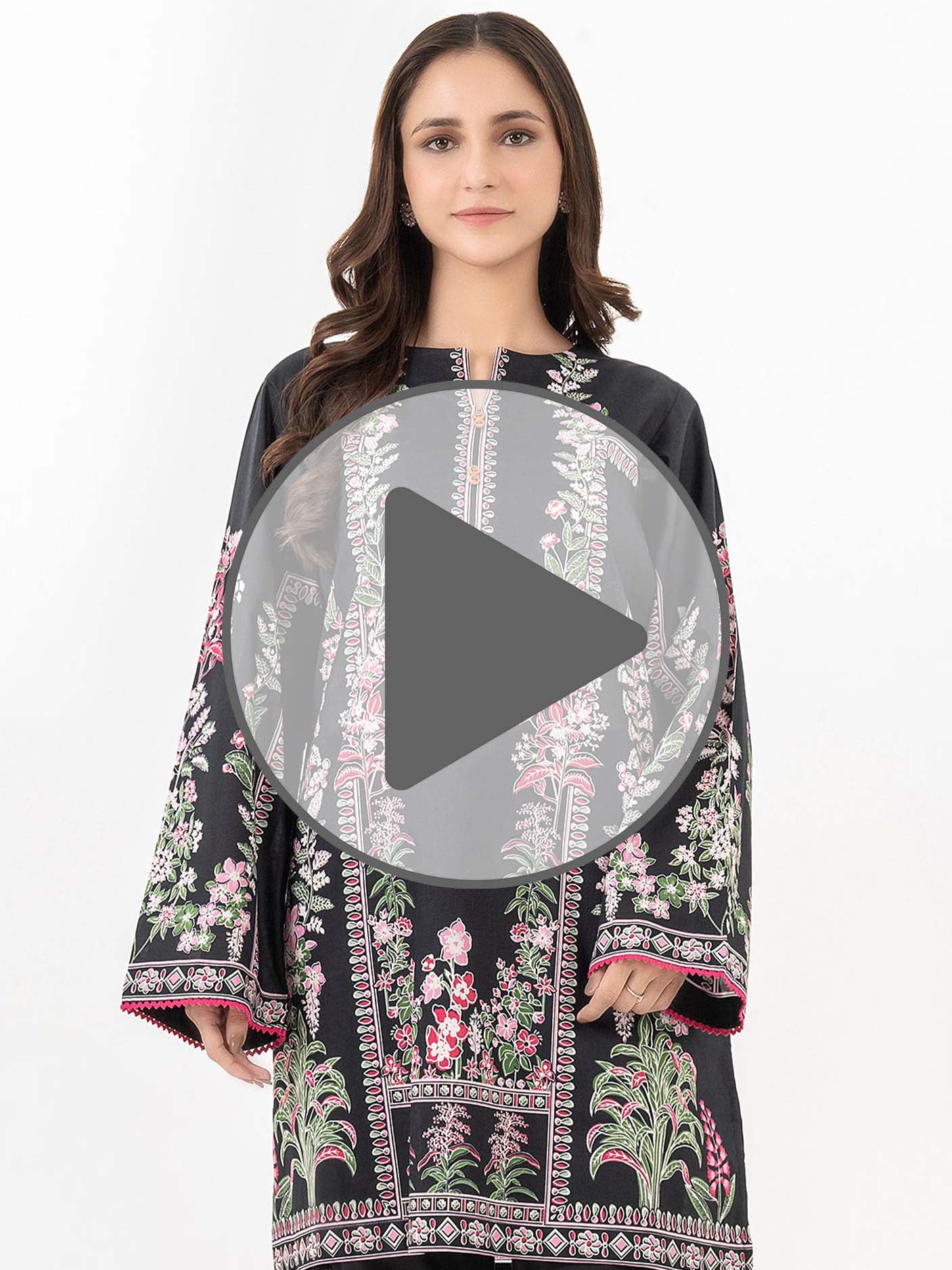 Lawn Kurti-Printed (Pret) - Image 7