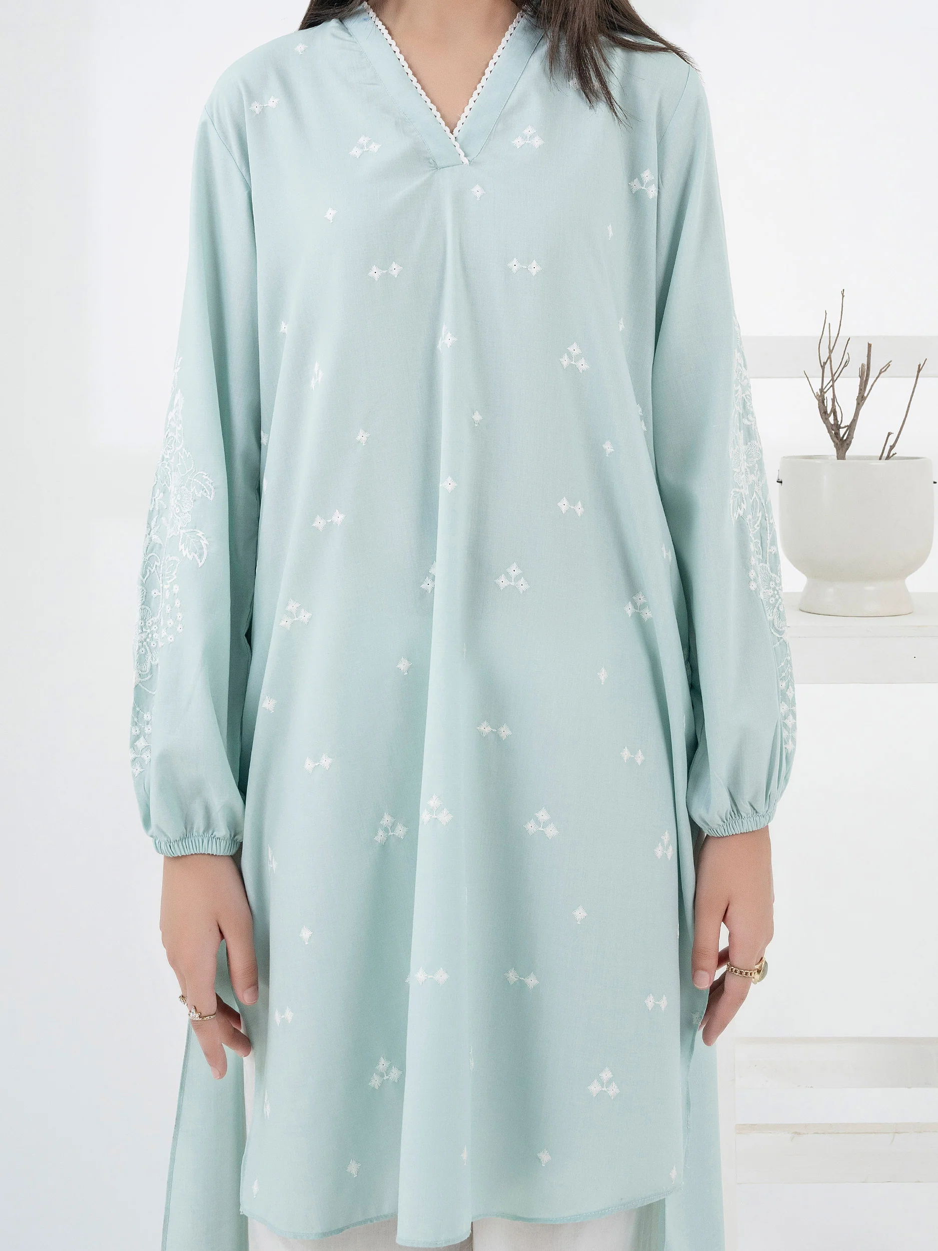 Viscose Shirt-Embroidered (Pret) - Image 6