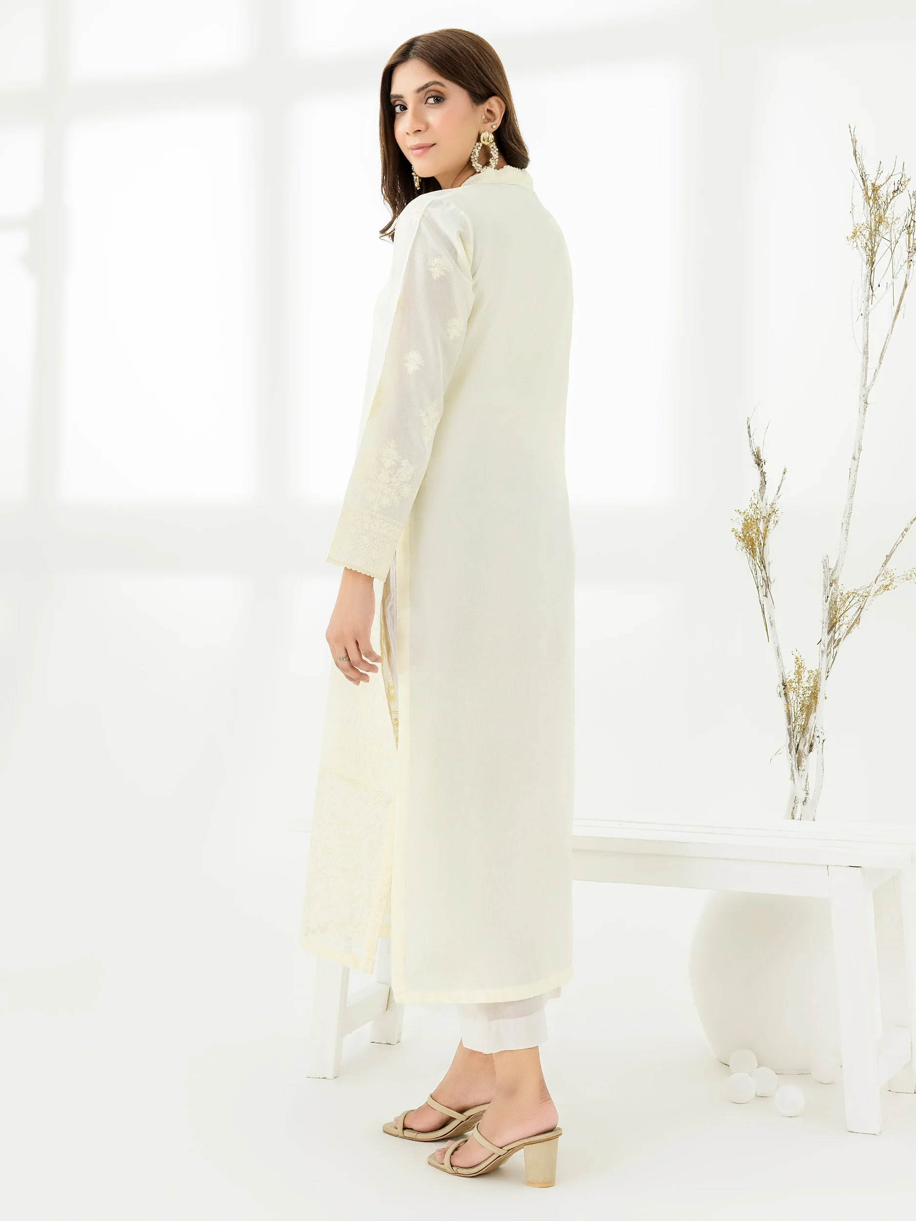 Cambric Shirt-Embroidered (Pret) - Image 4