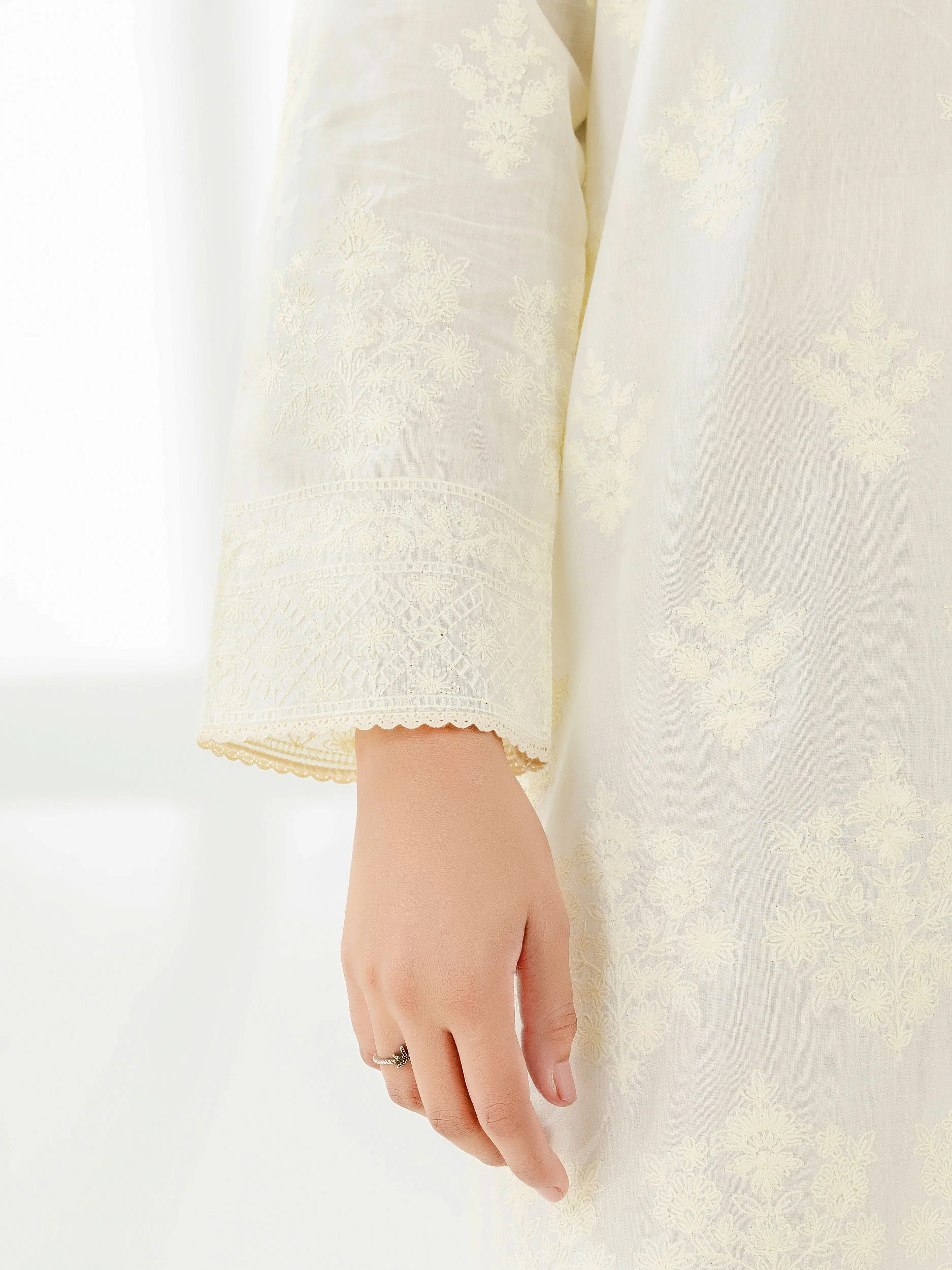 Cambric Shirt-Embroidered (Pret) - Image 6