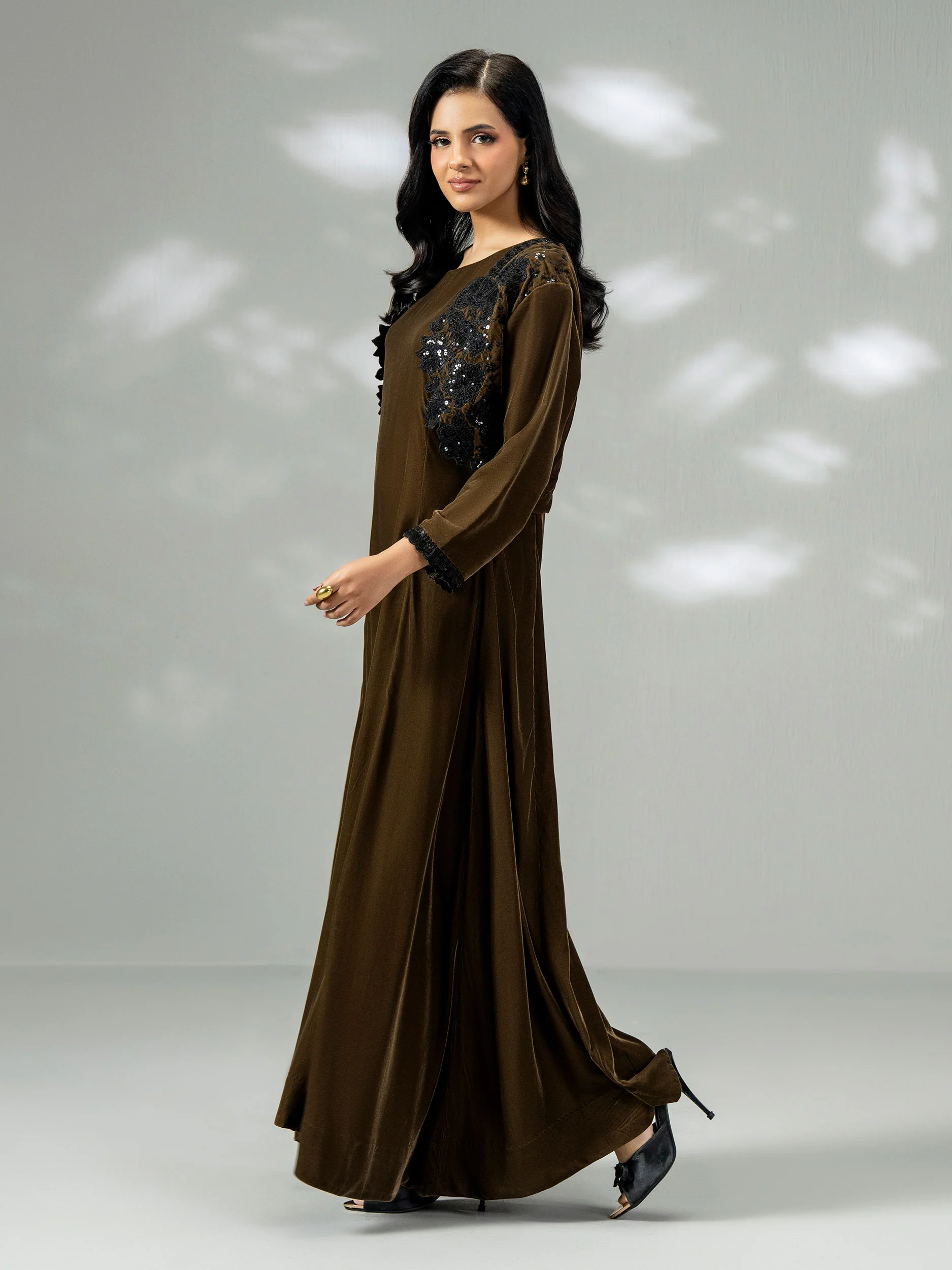 Velvet Bolero Dress (Pret) - Image 3