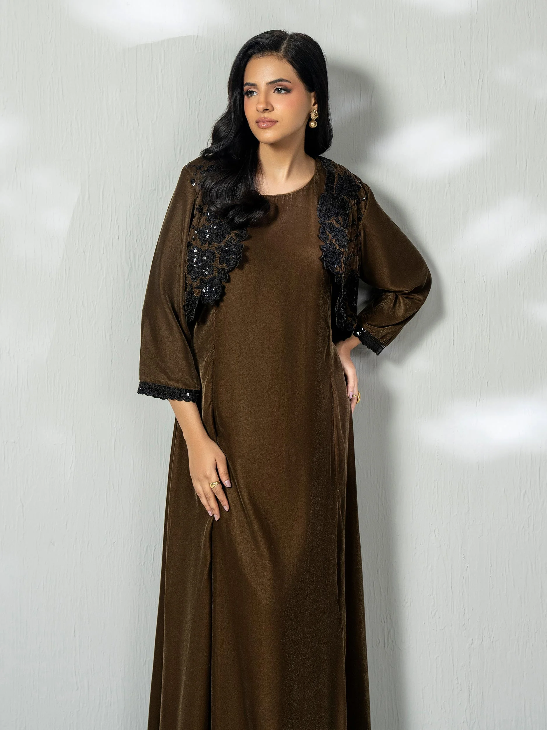 Velvet Bolero Dress (Pret) - Image 6