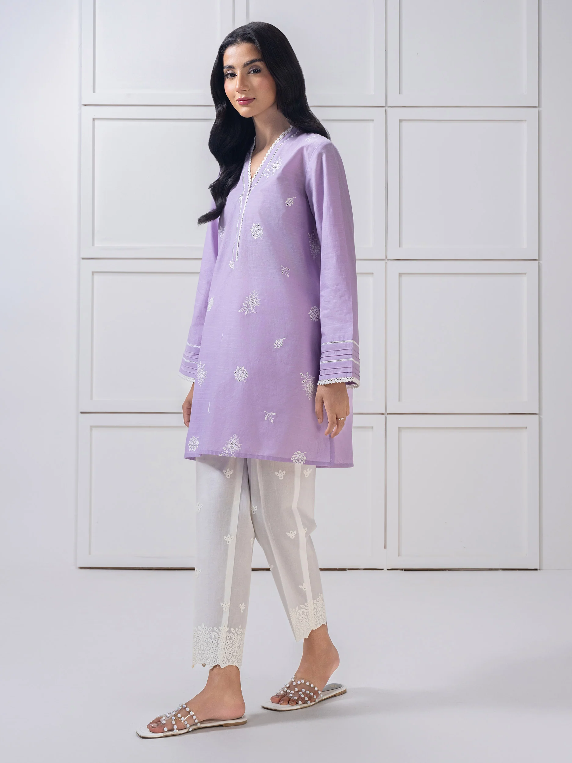 Lawn Kurti-Embroidered (Pret) - Image 3