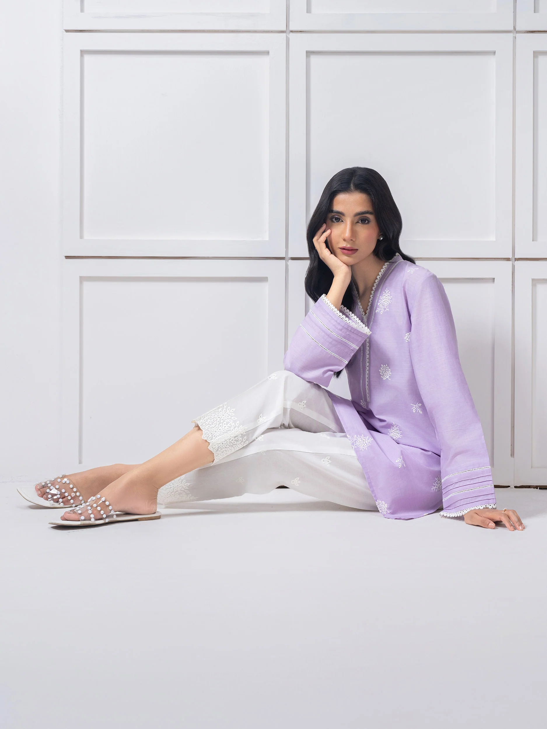 Lawn Kurti-Embroidered (Pret) - Image 5