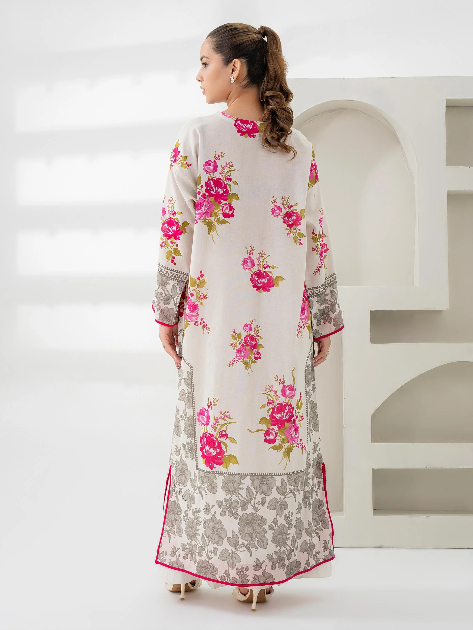 Khaddar Shirt-Embroidered (Pret) - Image 6