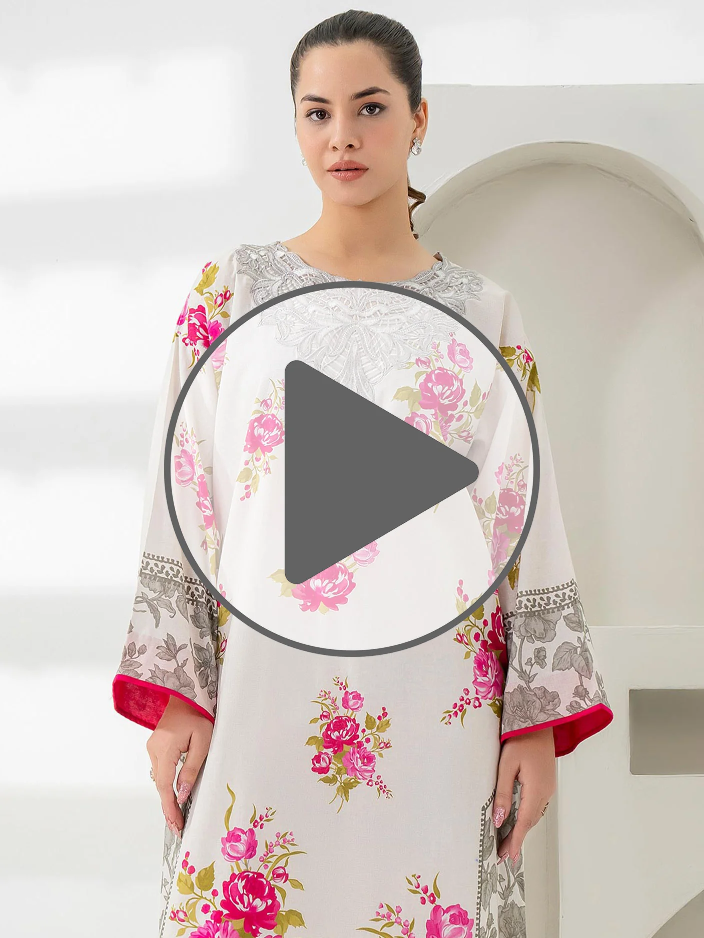 Khaddar Shirt-Embroidered (Pret) - Image 7