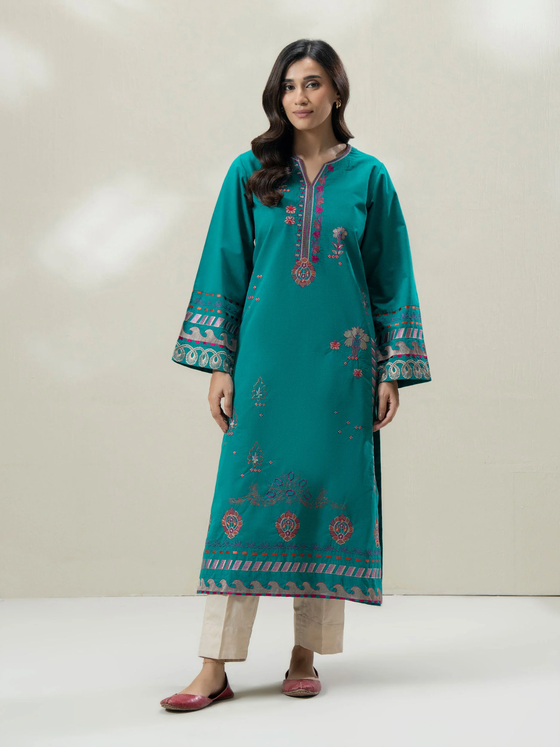 Yarn Dyed Shirt-Embroidered (Pret) - Image 2