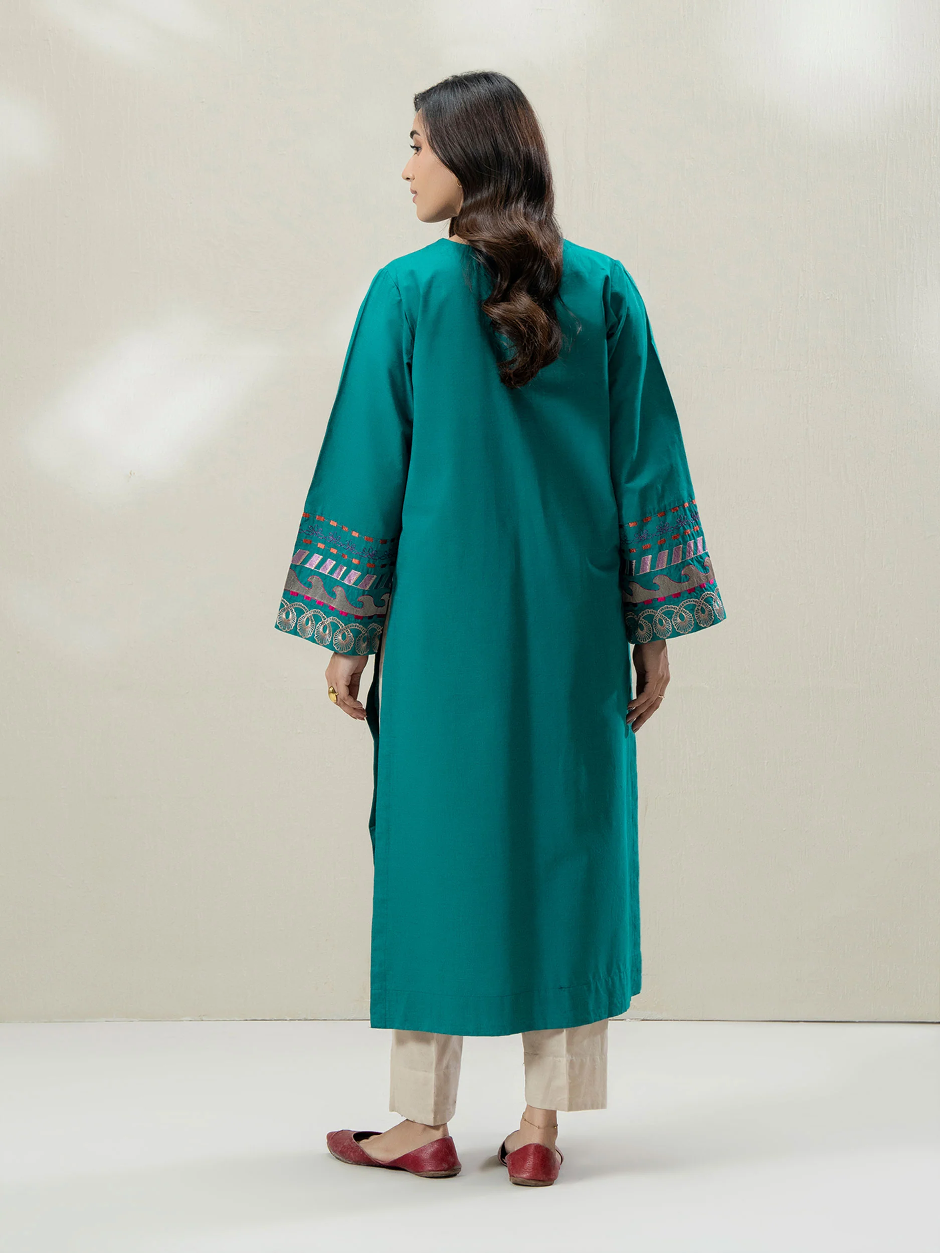 Yarn Dyed Shirt-Embroidered (Pret) - Image 4