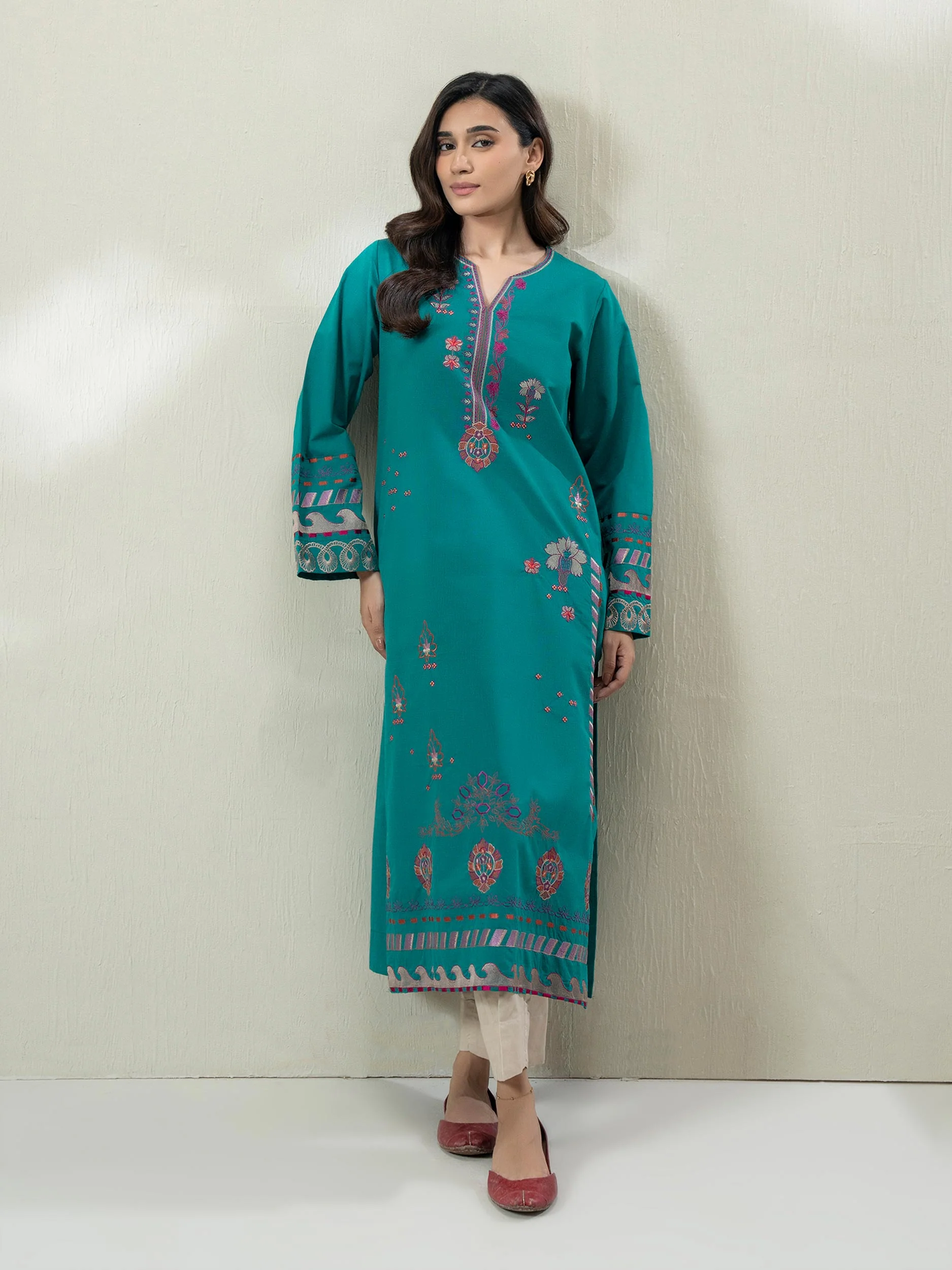 Yarn Dyed Shirt-Embroidered (Pret) - Image 5