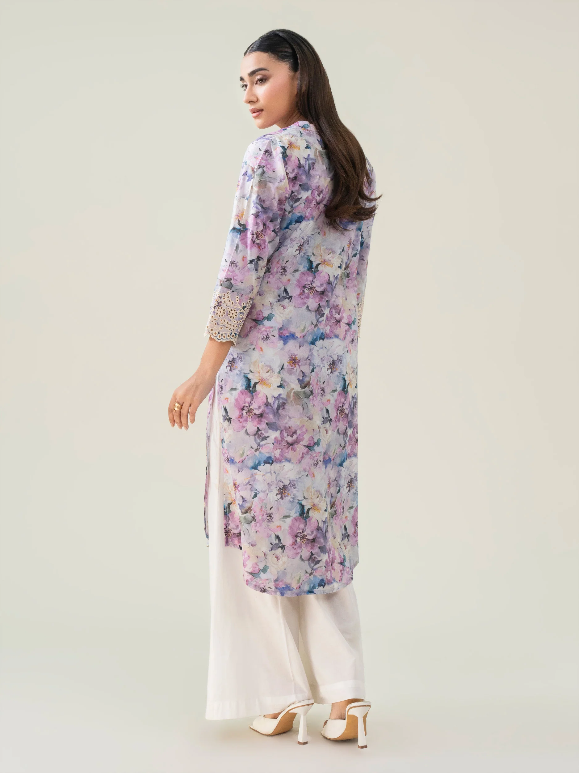 Lawn Tunic-Embroidered (Pret) - Image 5