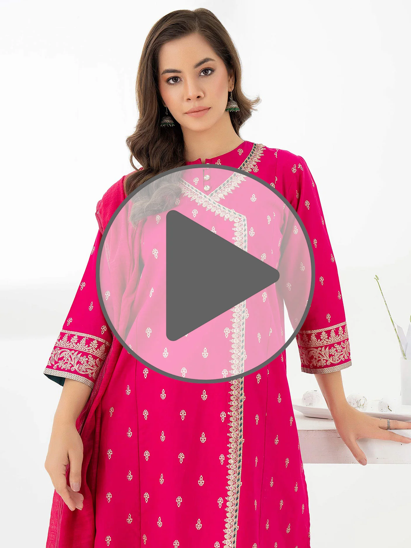 3 Piece Lawn Suit-Embroidered (Pret) - Image 10