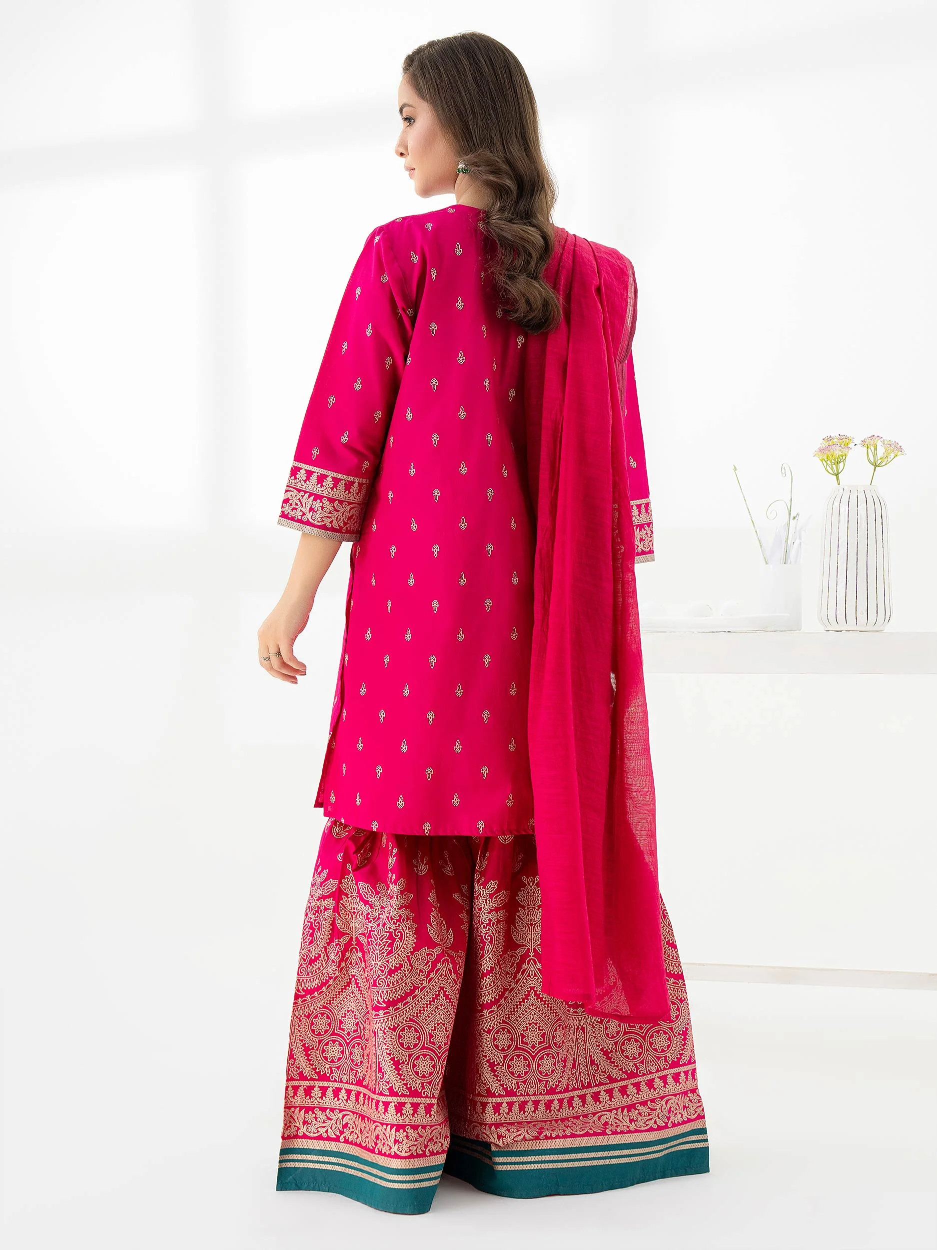 3 Piece Lawn Suit-Embroidered (Pret) - Image 6