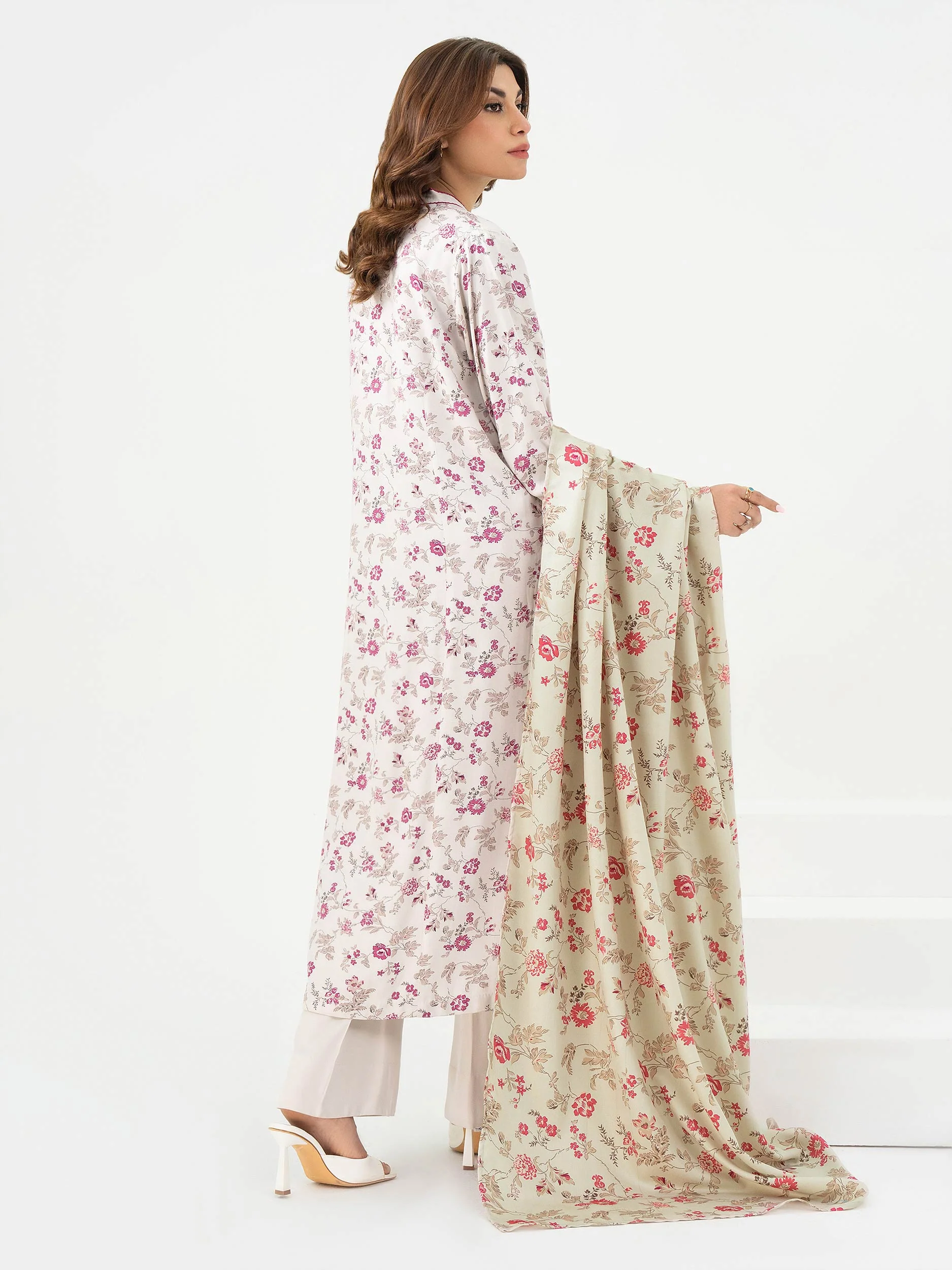 3 Piece Marina Suit-Printed (Pret) - Image 5