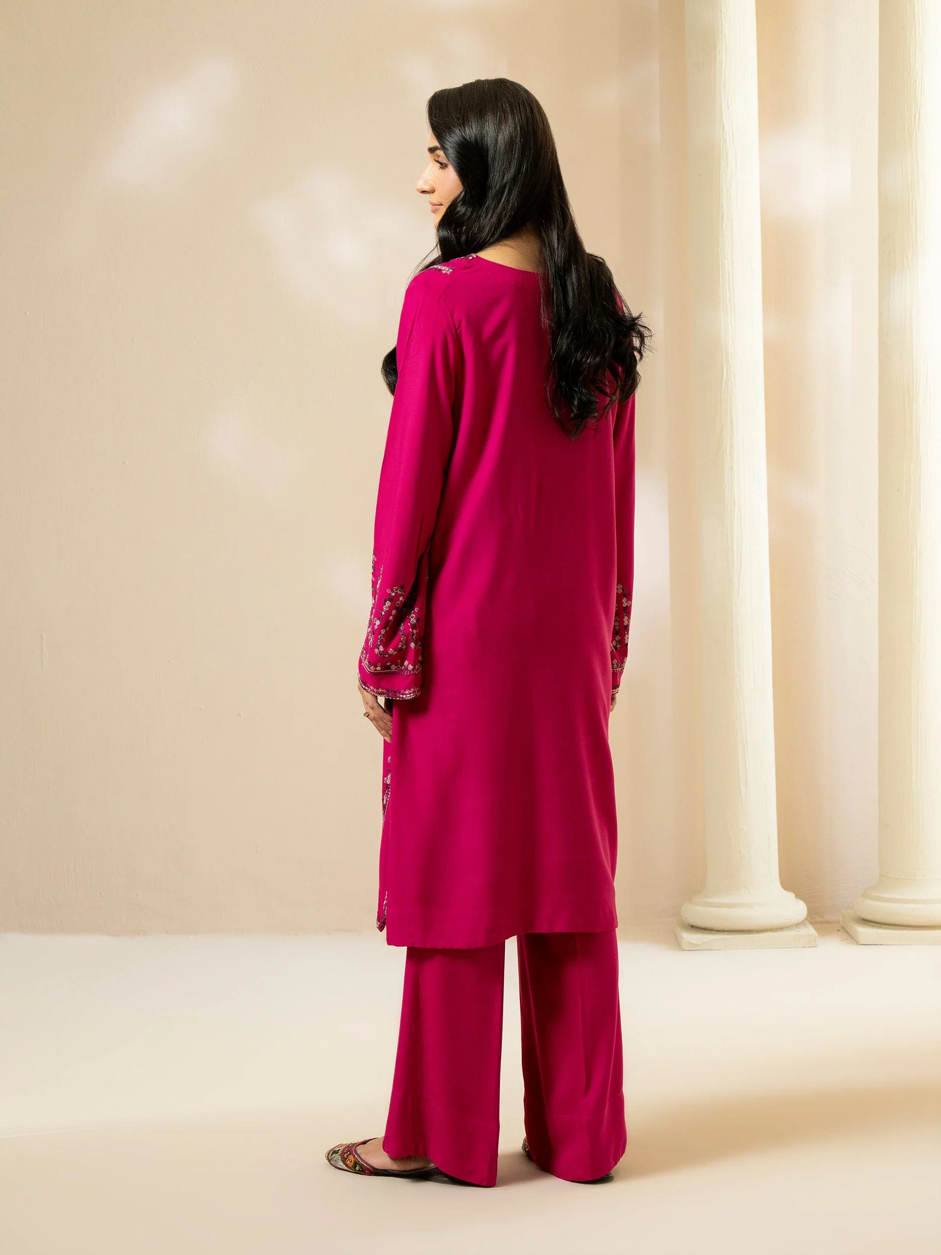 2-Piece Marina Suit- Embroidered (Pret) - Image 6