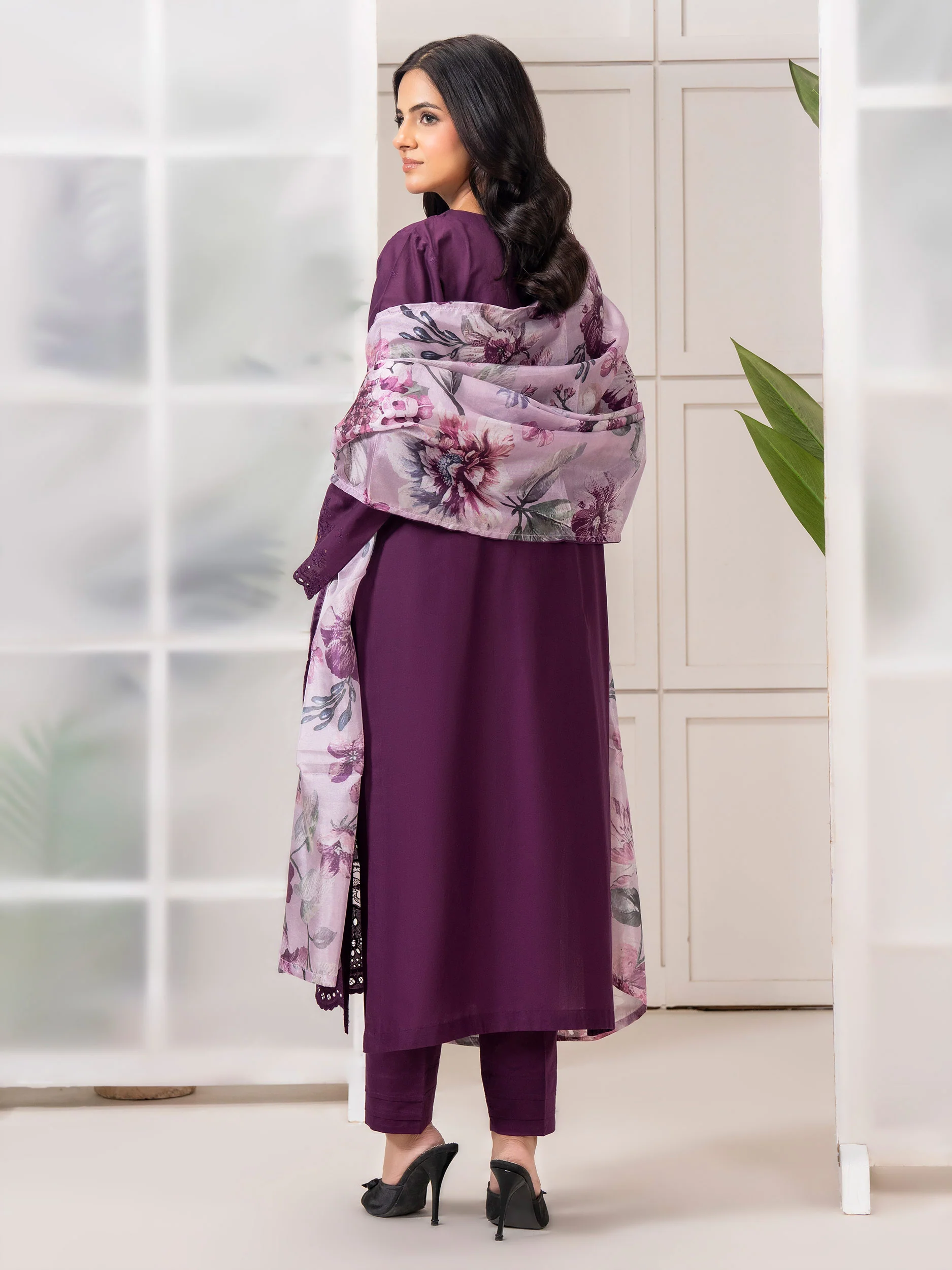 3 Piece Lawn Suit-Embroidered (Pret) - Image 5