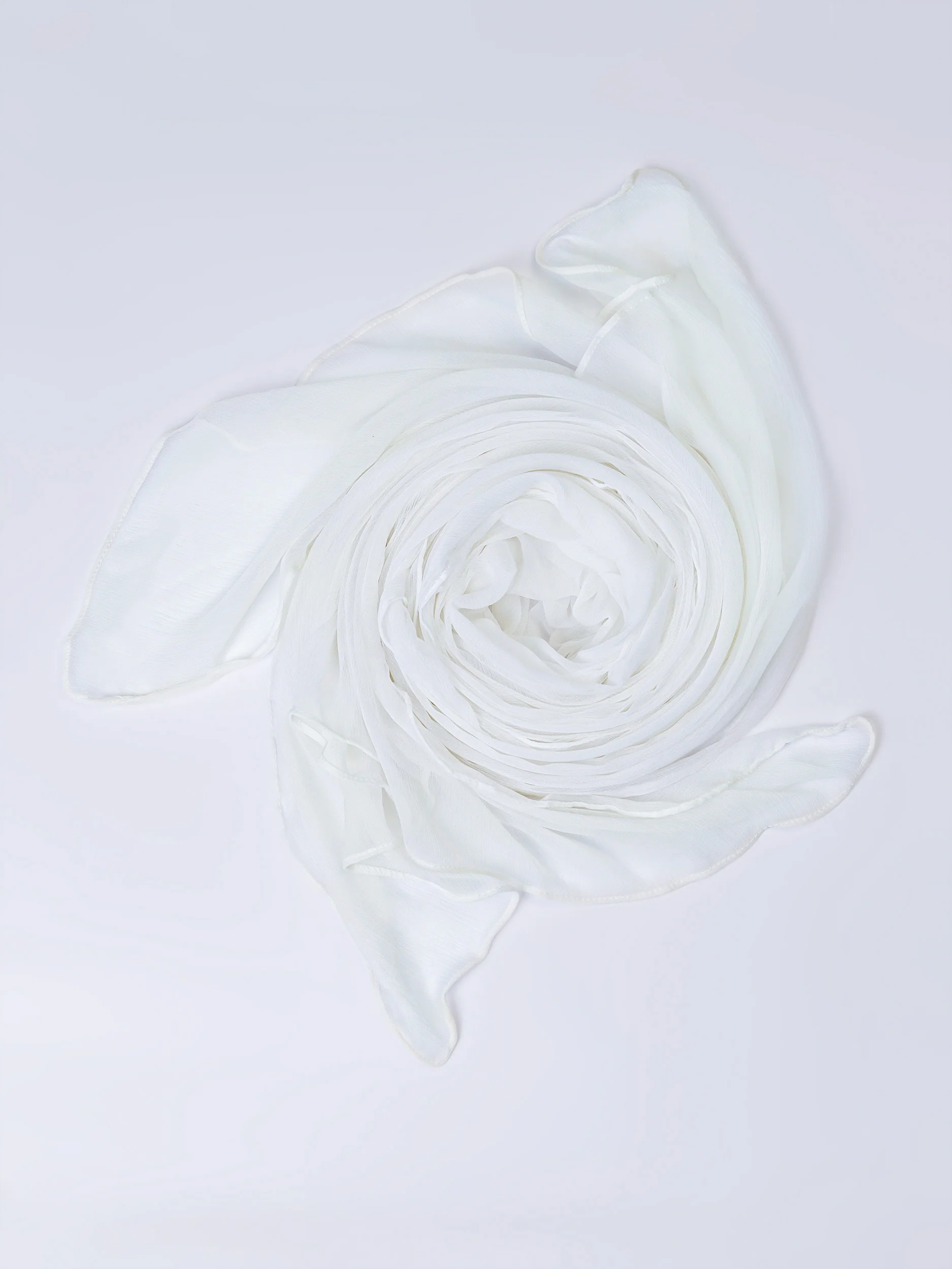 Dyed Chiffon Dupatta - Image 4