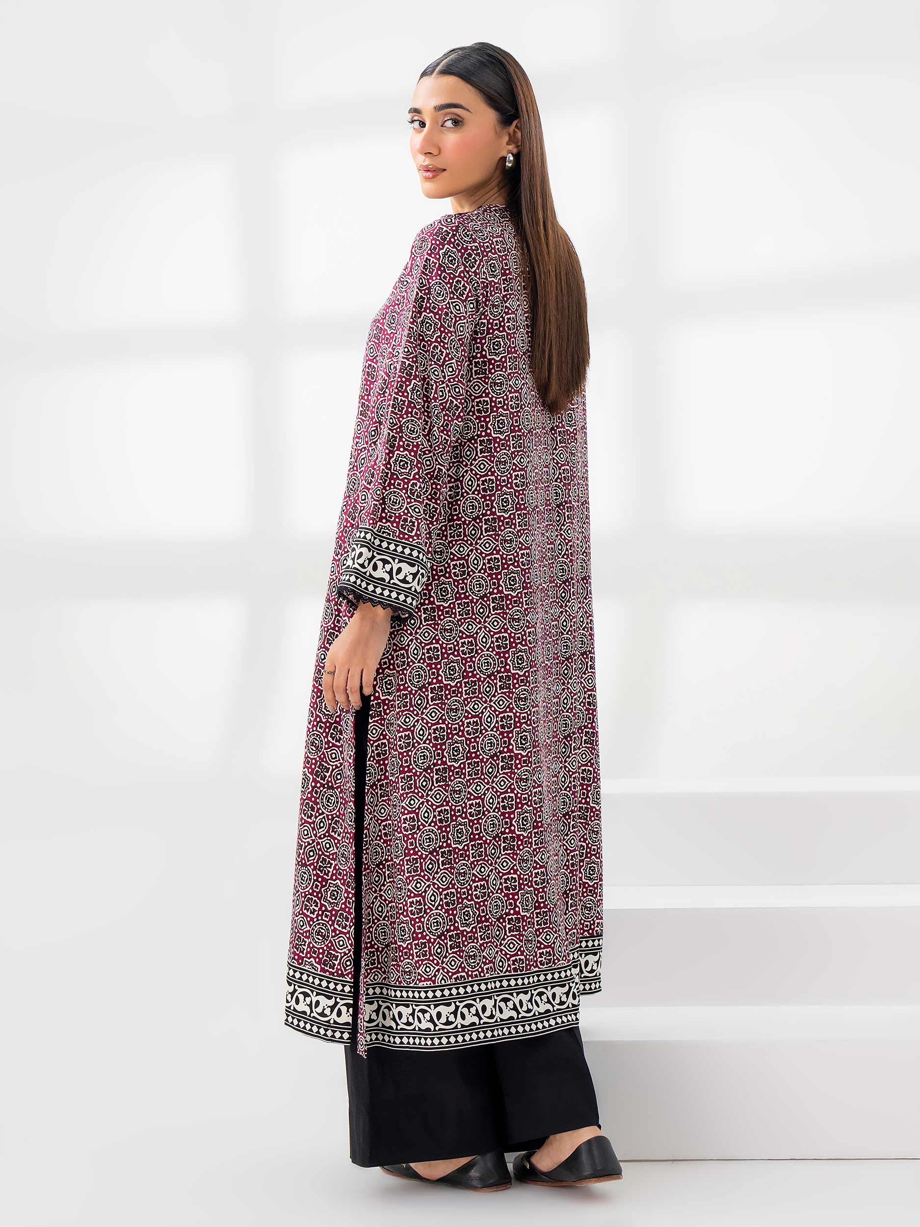 Linen Shirt-Embroidered (Pret) - Image 5
