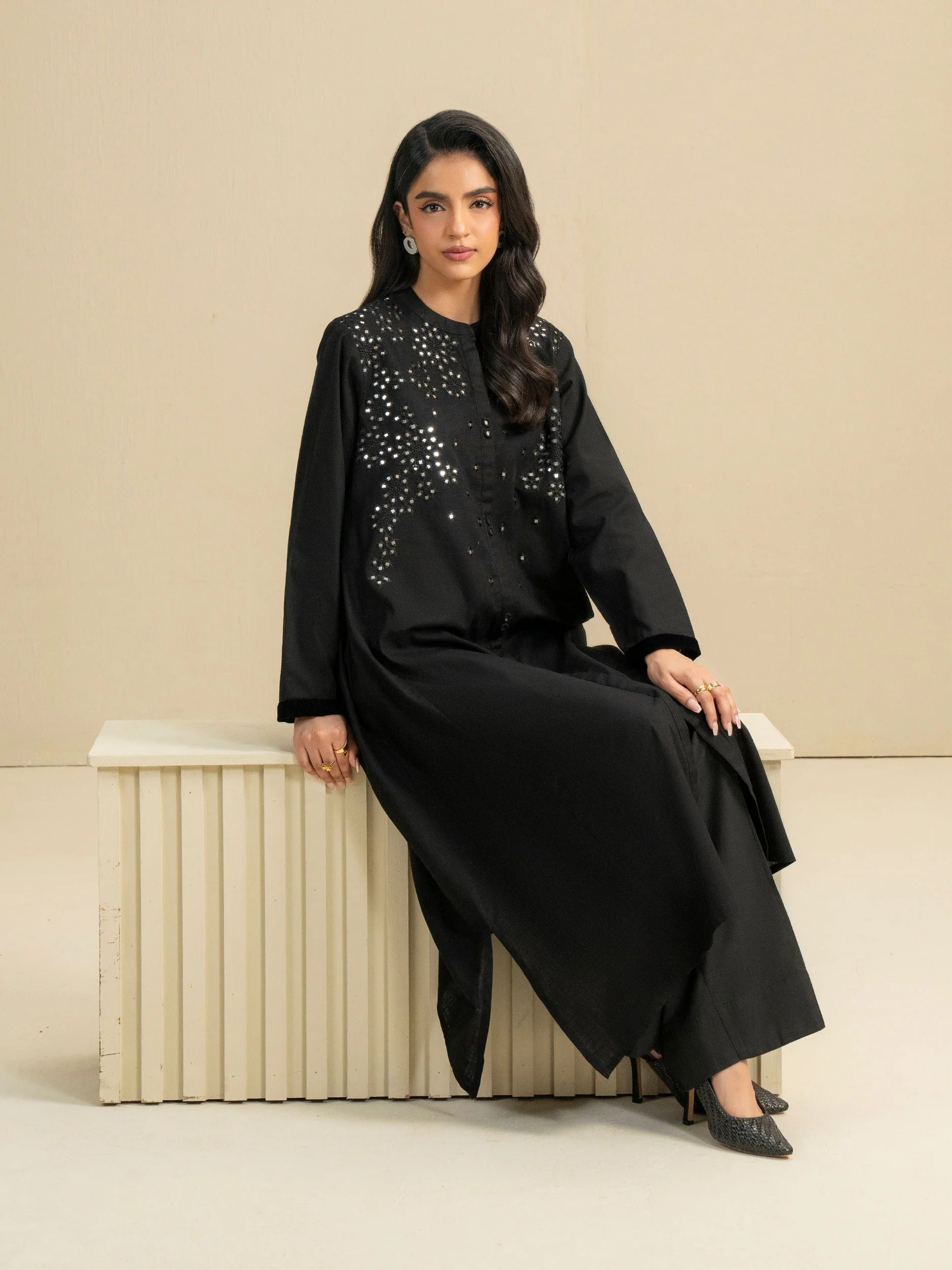 Khaddar Shirt-Embroidered (Pret) - Image 10