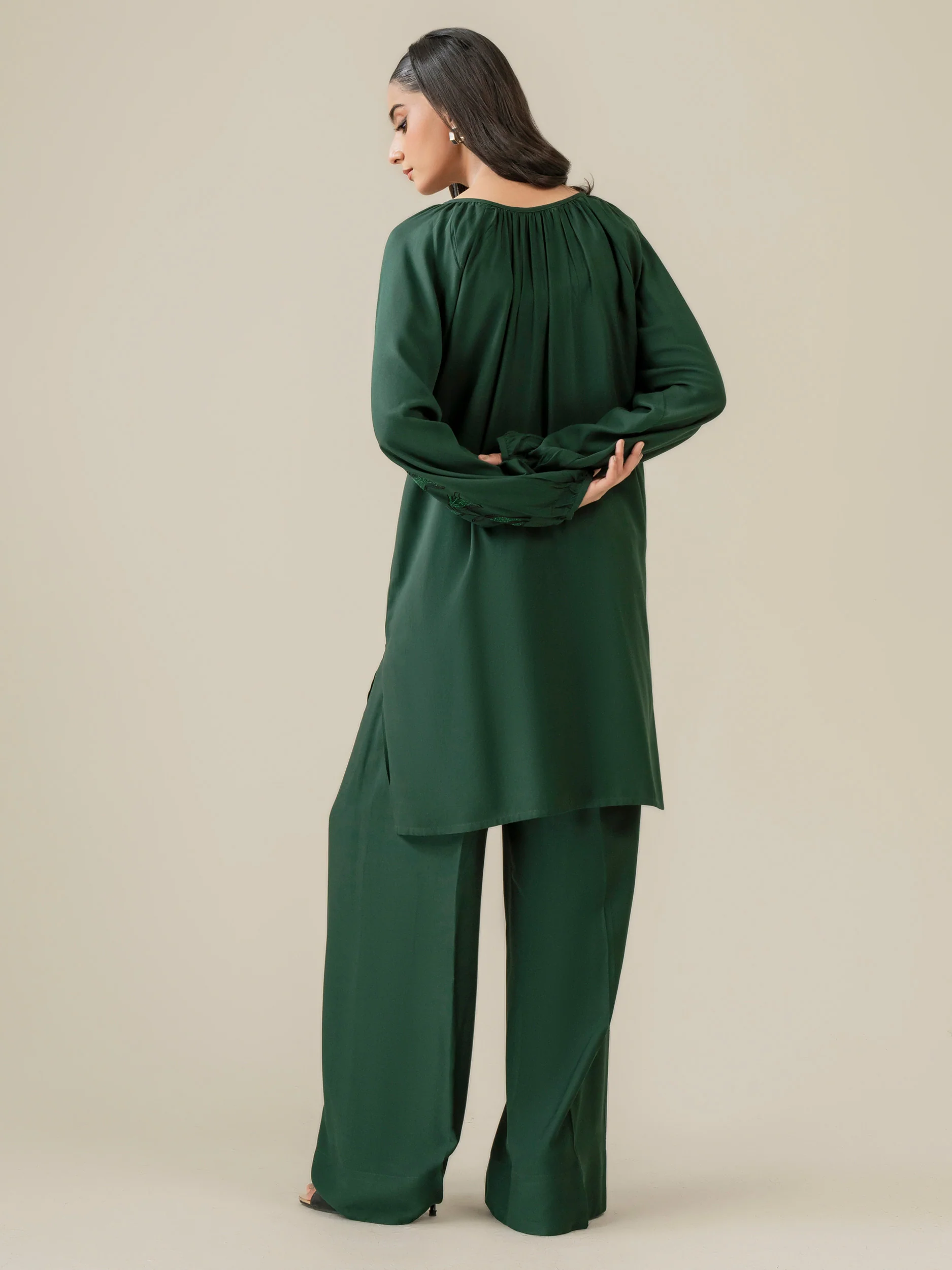 2 Piece Stone Suit-Embroidered (Pret) - Image 5