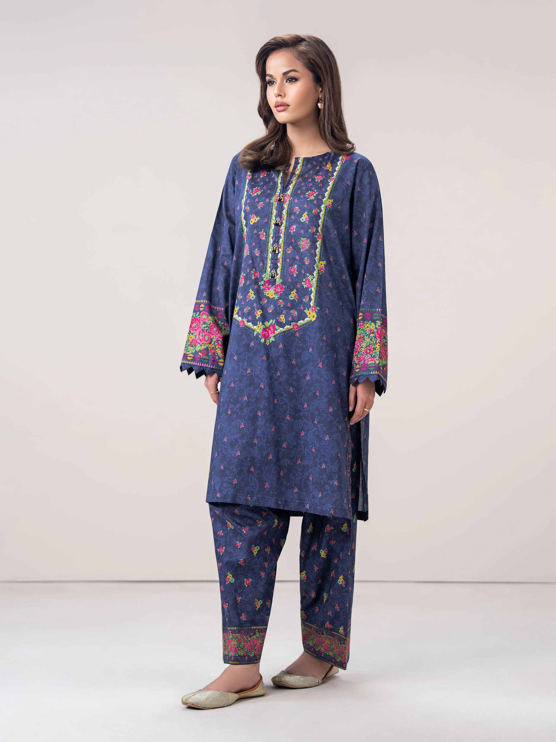 2 Piece Lawn Suit (Pret) - Image 2