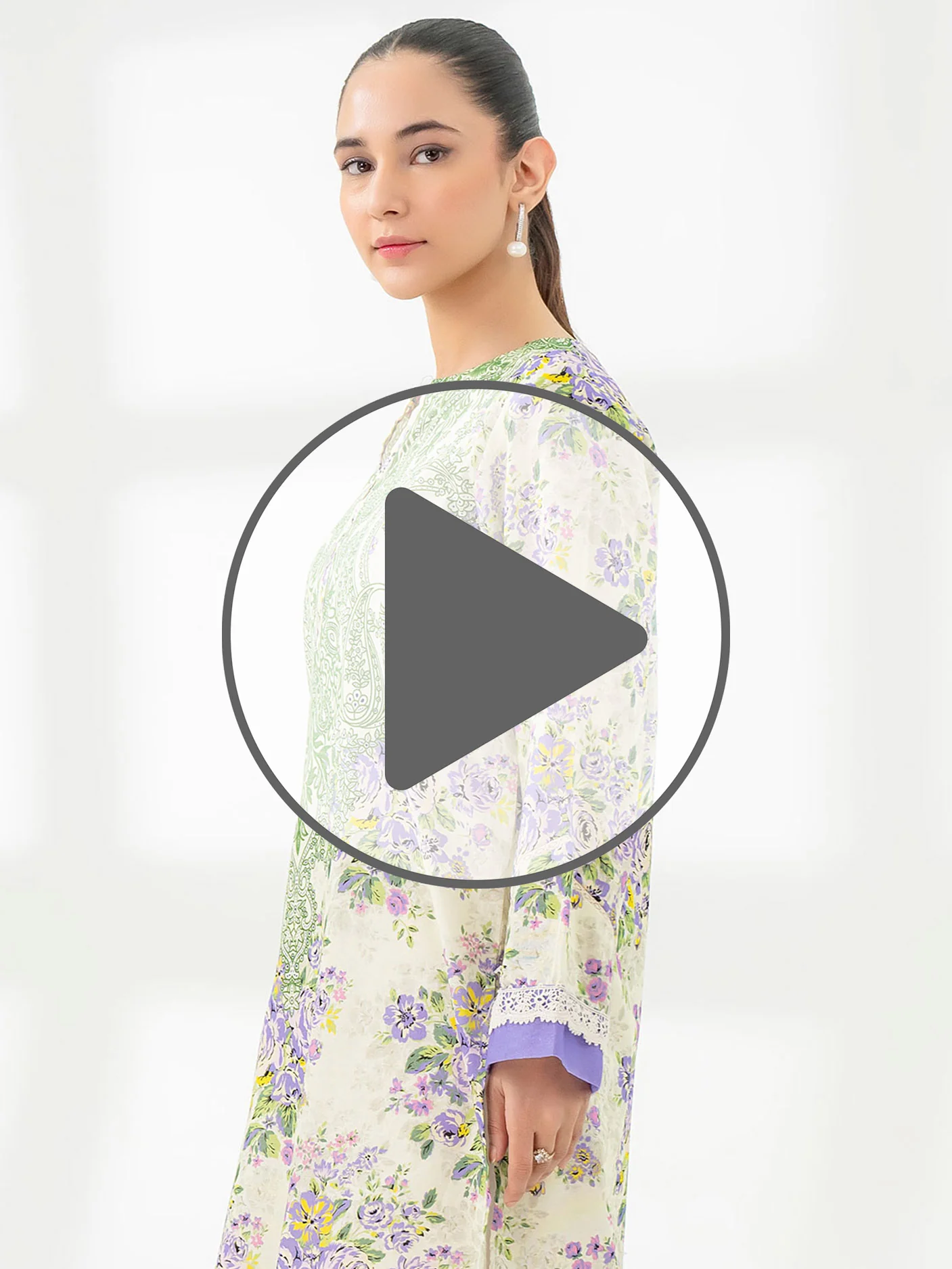Khaddar Shirt-Printed (Pret) - Image 6