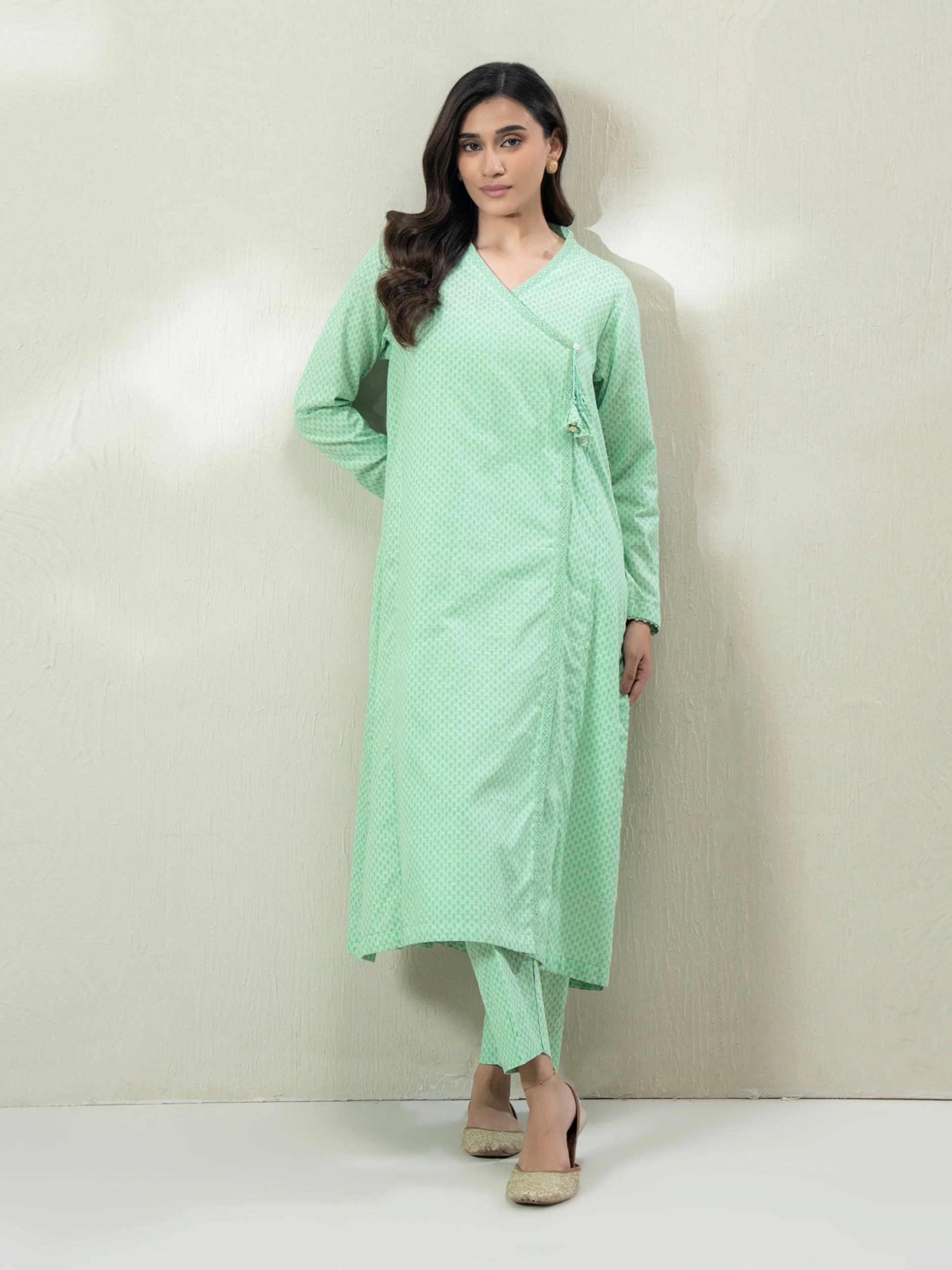 2-Piece Slub Khaddar Suit (Pret) - Image 3