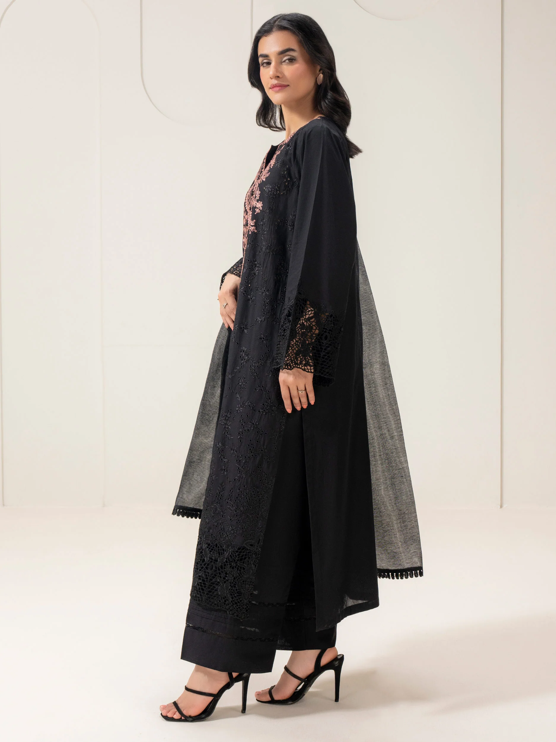 3 Piece Lawn Suit-Embroidered (Pret) - Image 3