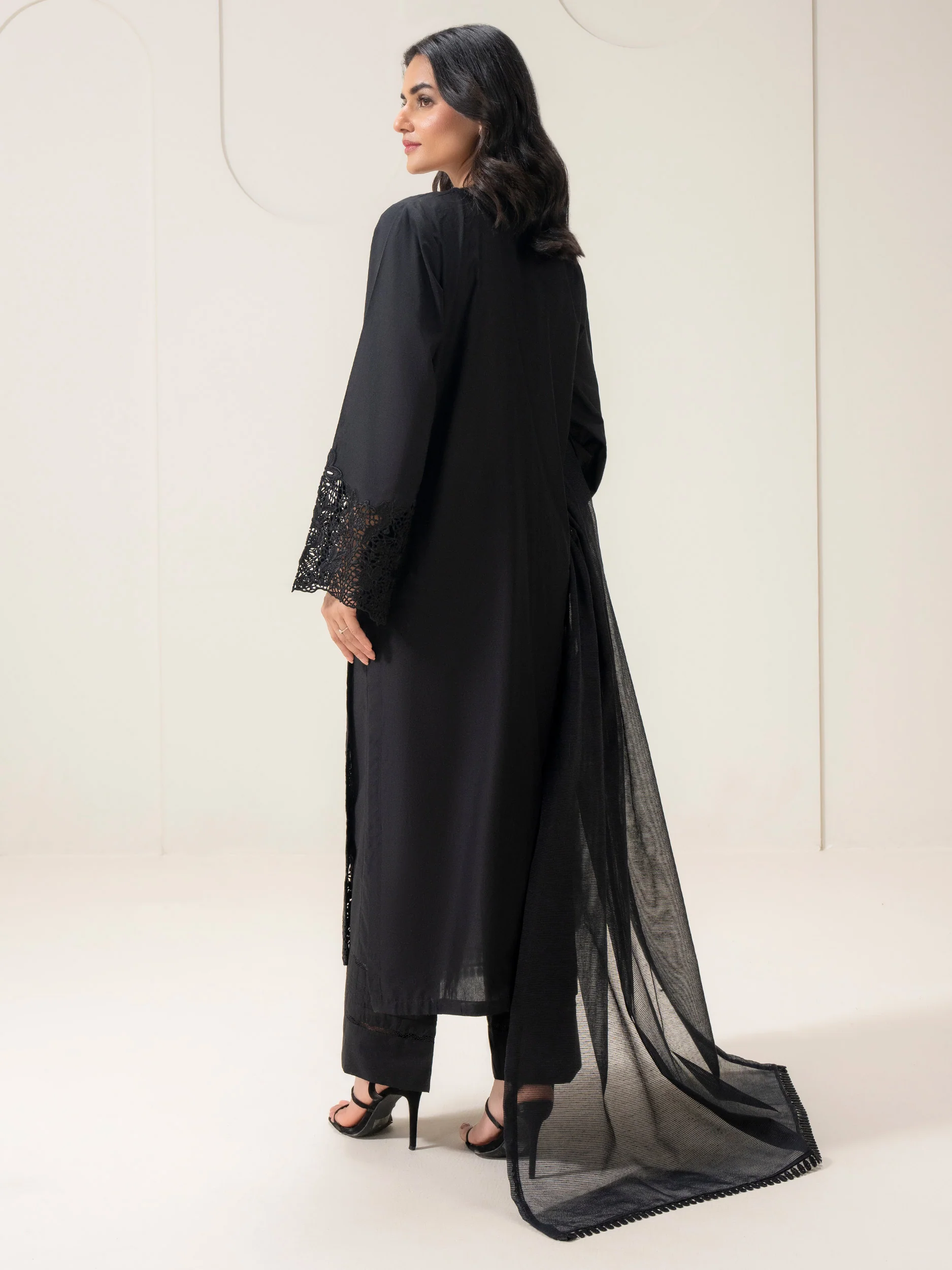 3 Piece Lawn Suit-Embroidered (Pret) - Image 5