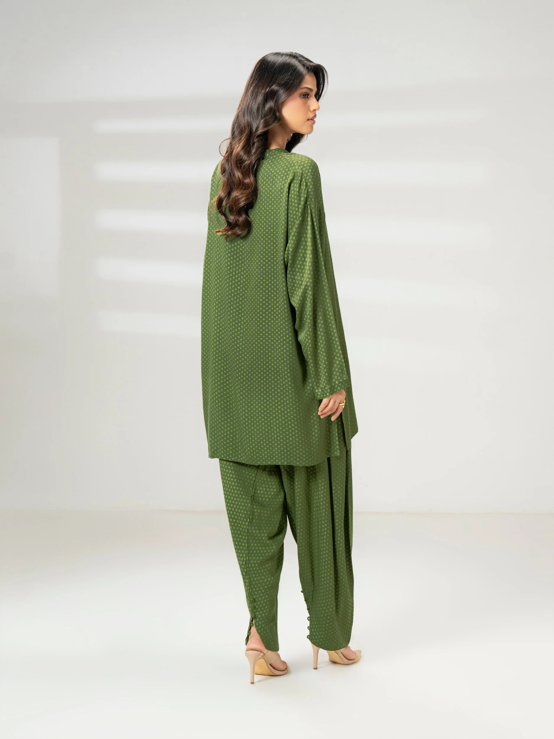 2 Piece Stone Suit-Printed (Pret) - Image 5