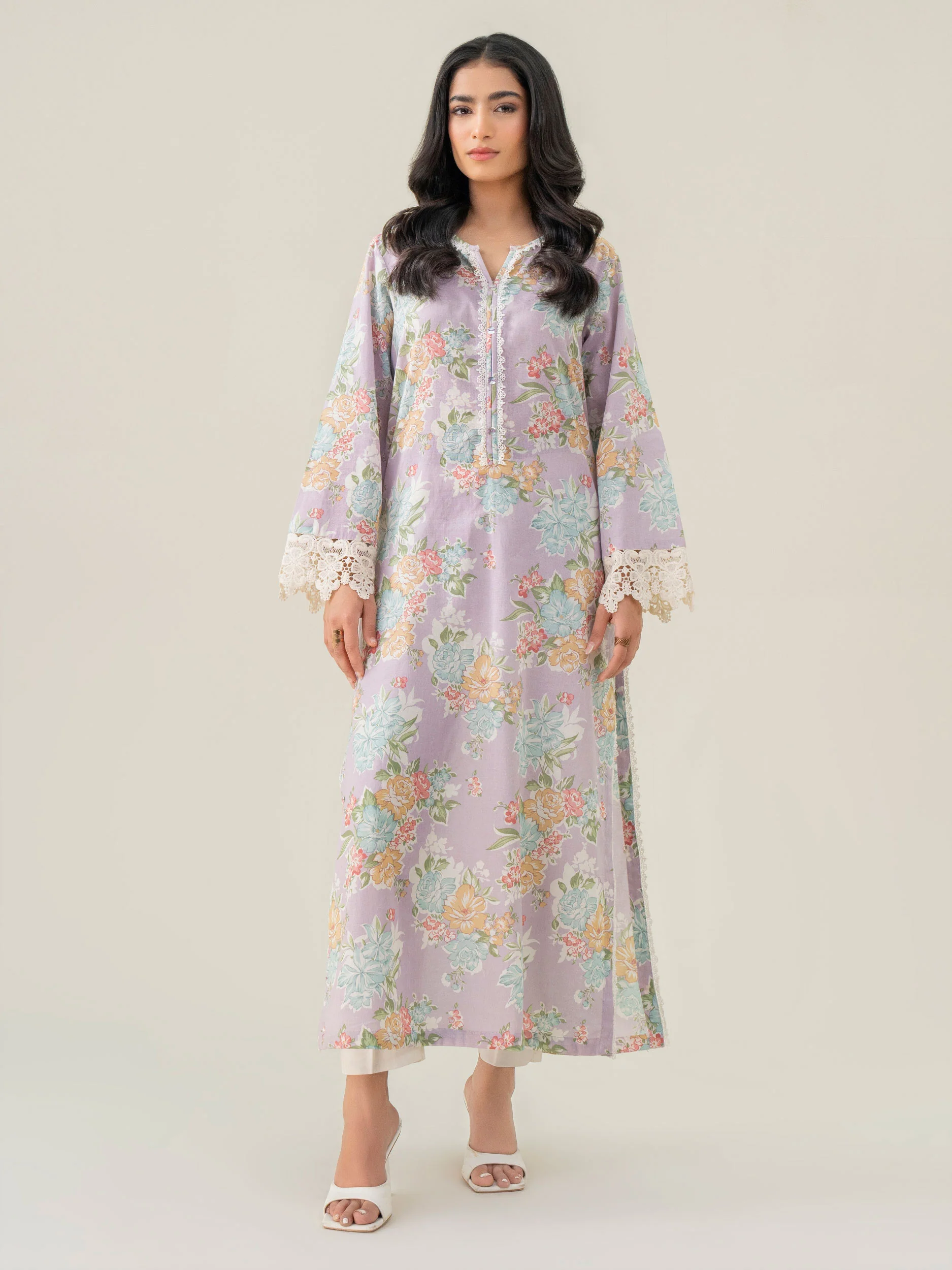 Khaddar Shirt-Printed (Pret) - Image 3