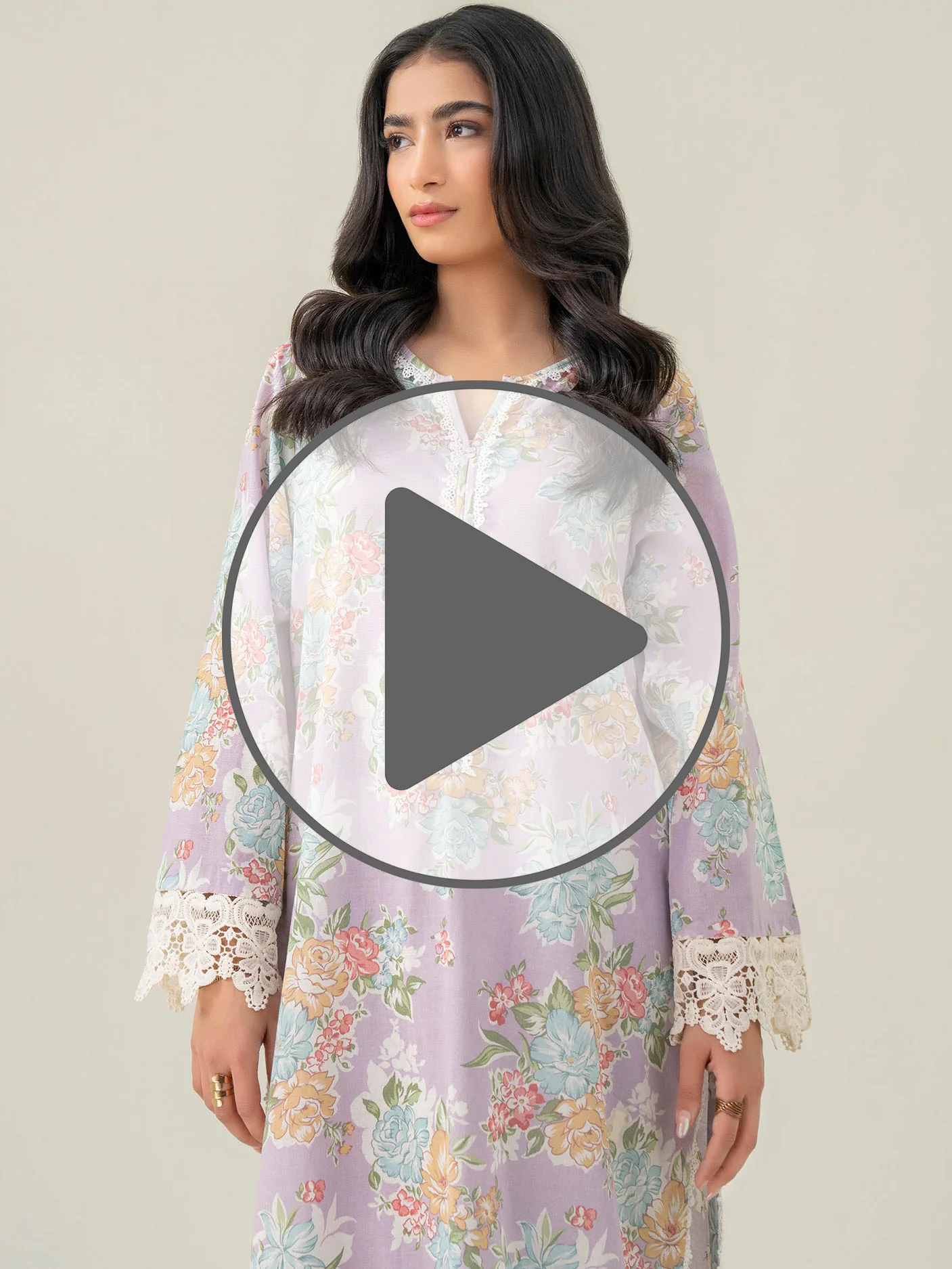 Khaddar Shirt-Printed (Pret) - Image 7