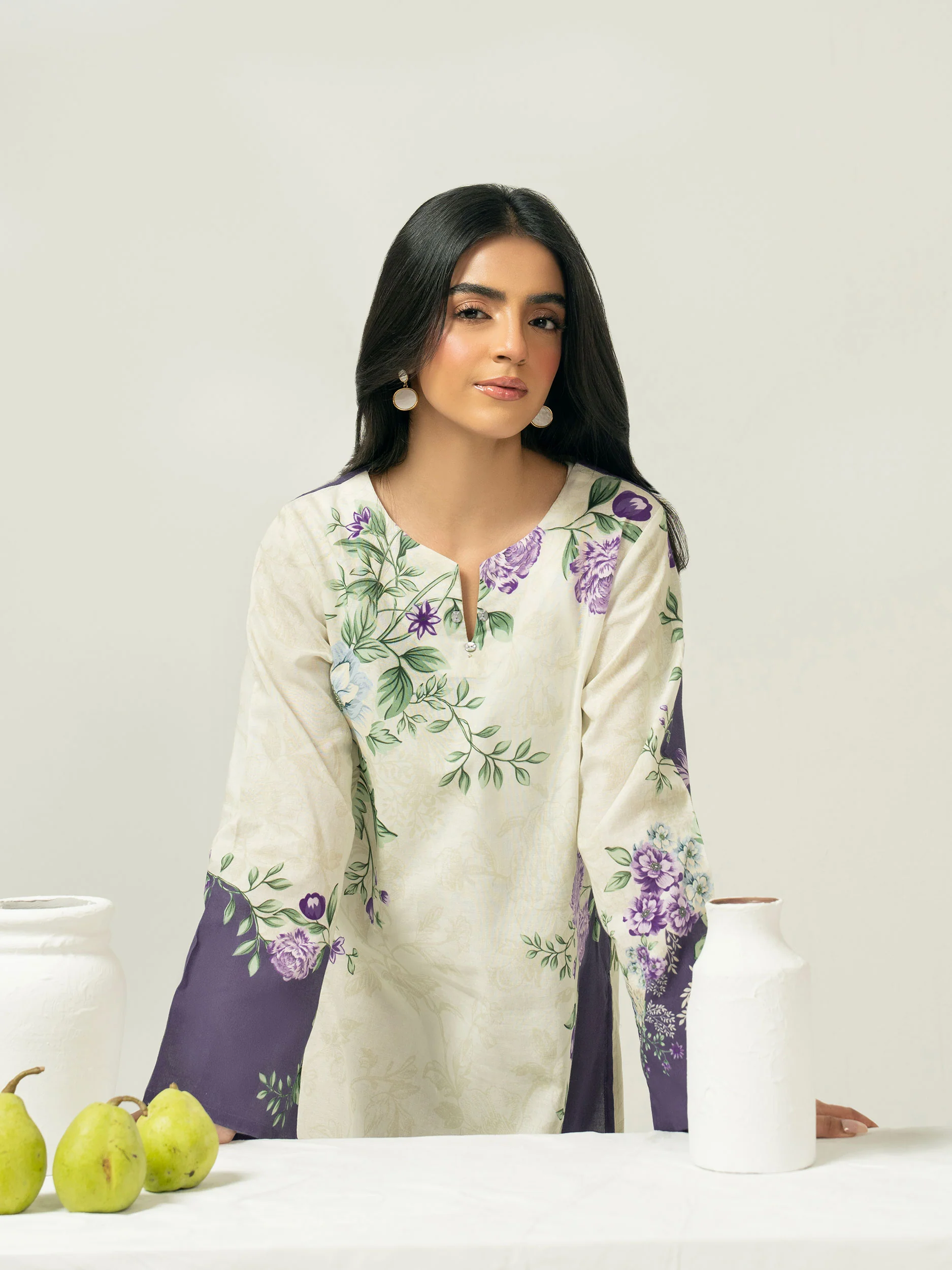 Khaddar Shirt-Printed (Pret) - Image 5