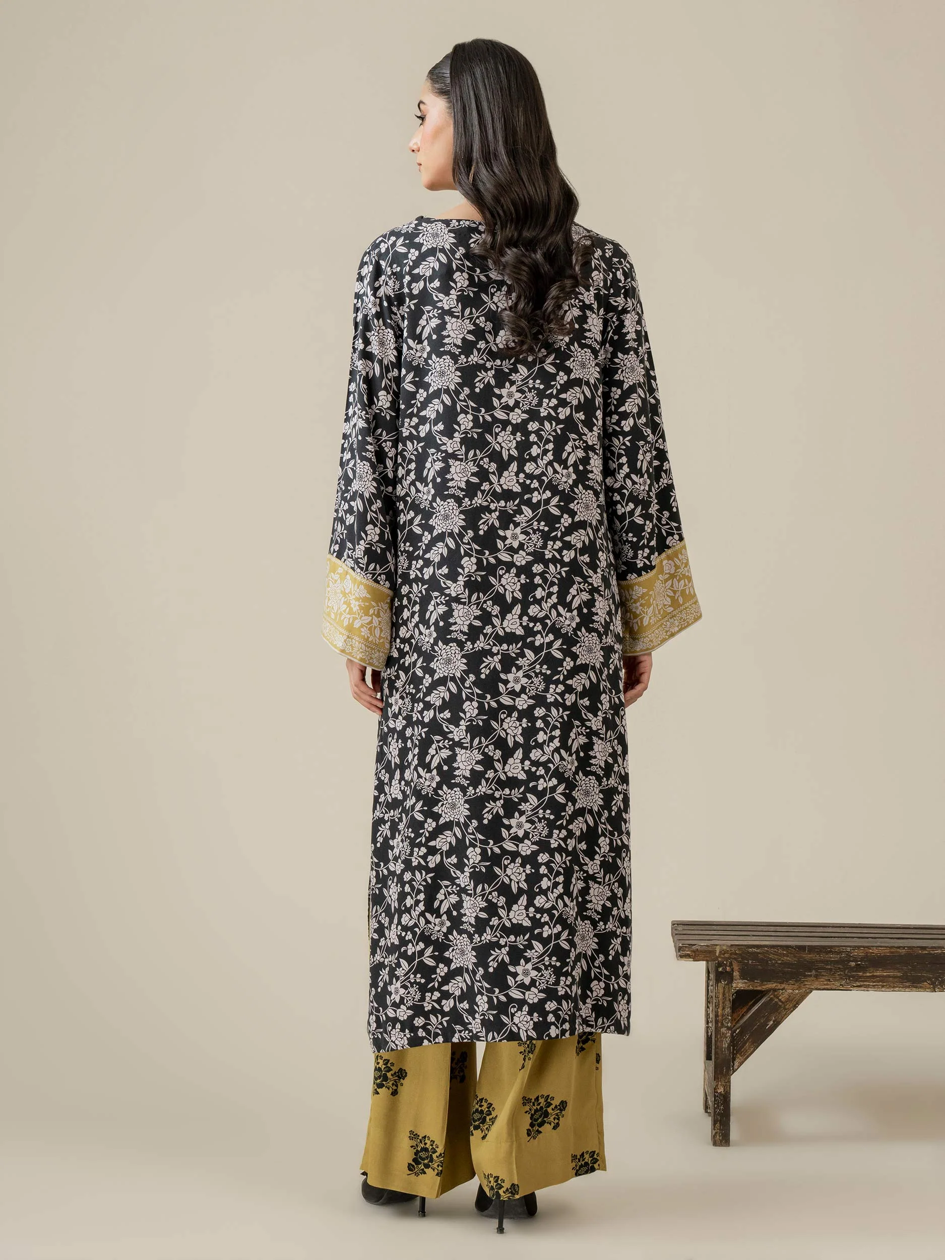 2 Piece Stone Suit-Printed (Pret) - Image 3
