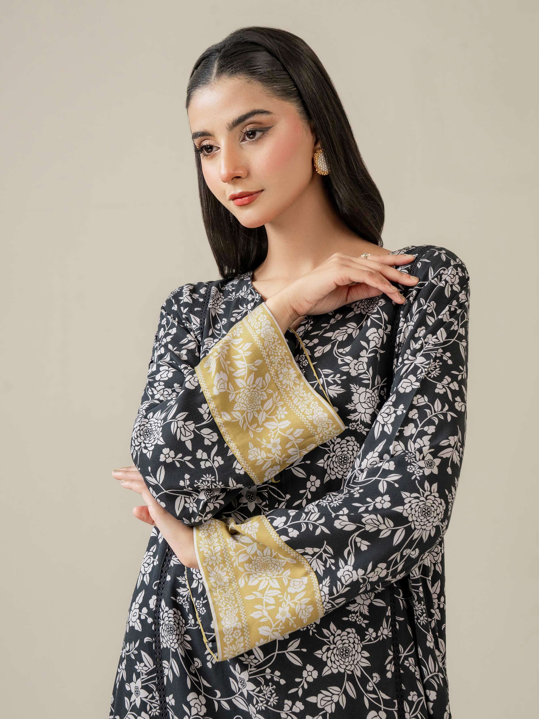 2 Piece Stone Suit-Printed (Pret) - Image 4