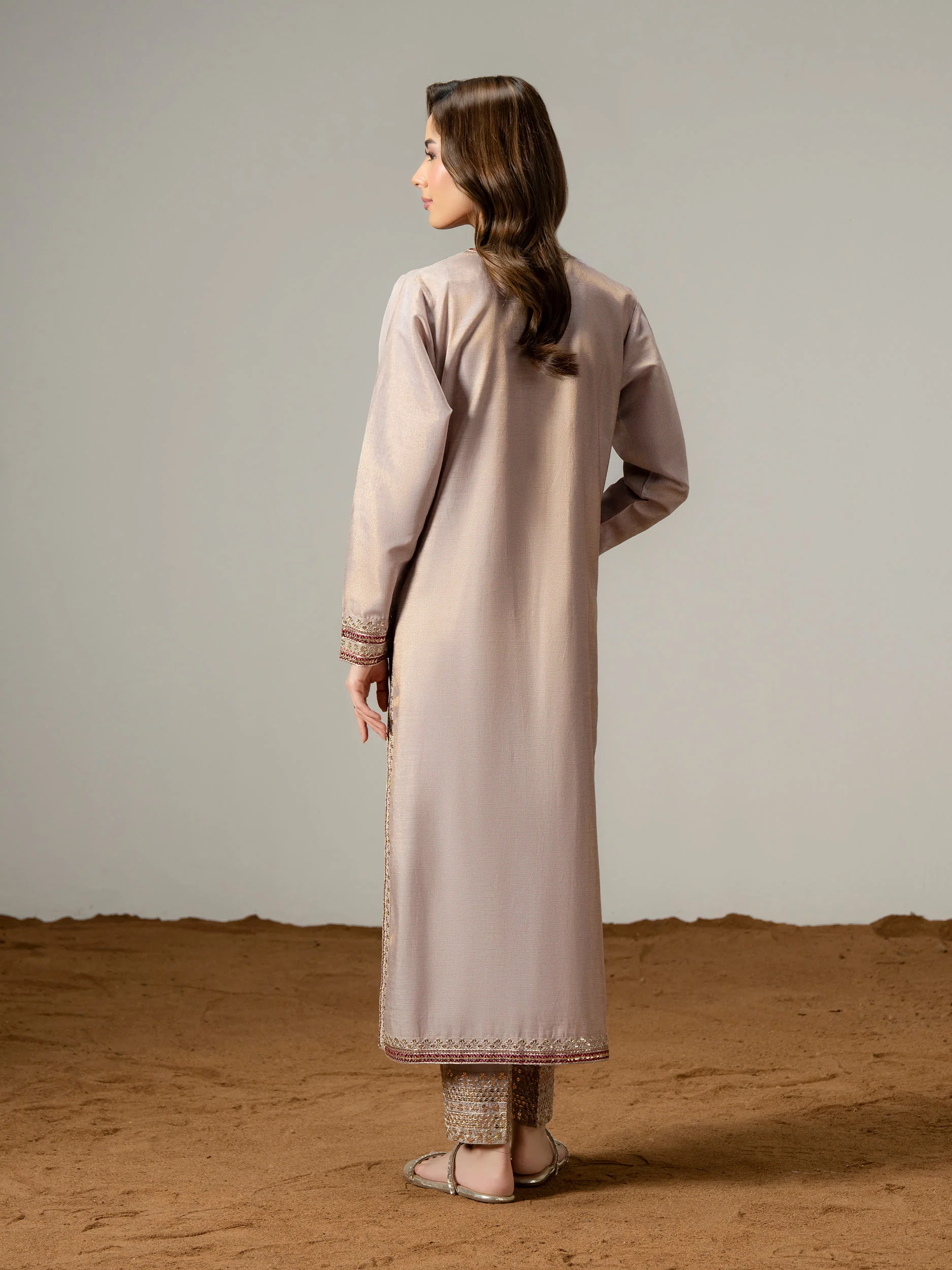 2 Piece Lawn Suit-Embroidered (Pret) - Image 9