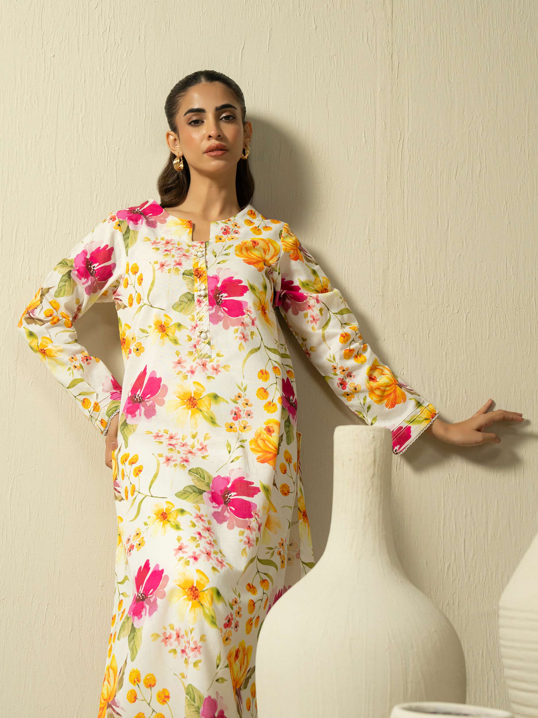 Khaddar Shirt-Printed (Pret) - Image 5