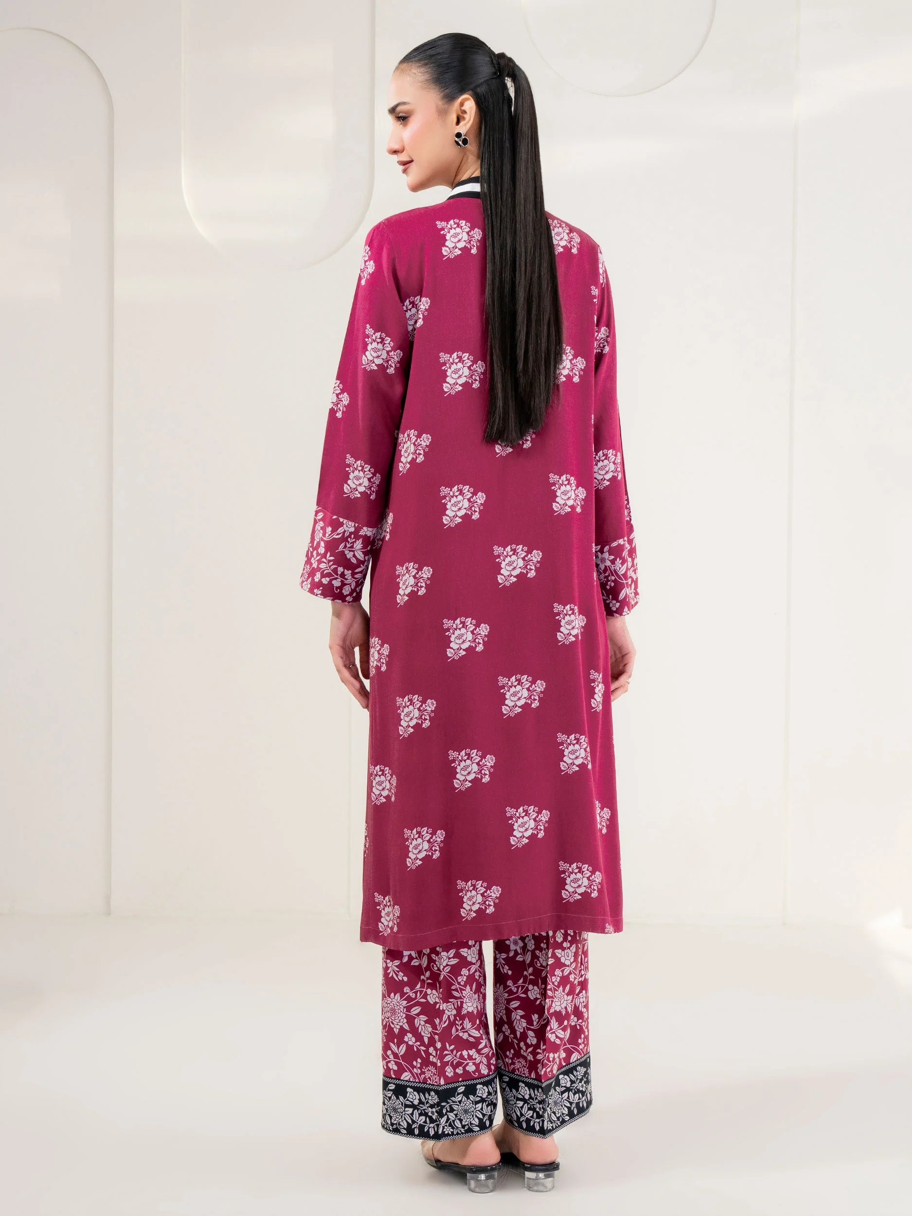 2 Piece Stone Suit-Printed (Pret) - Image 4