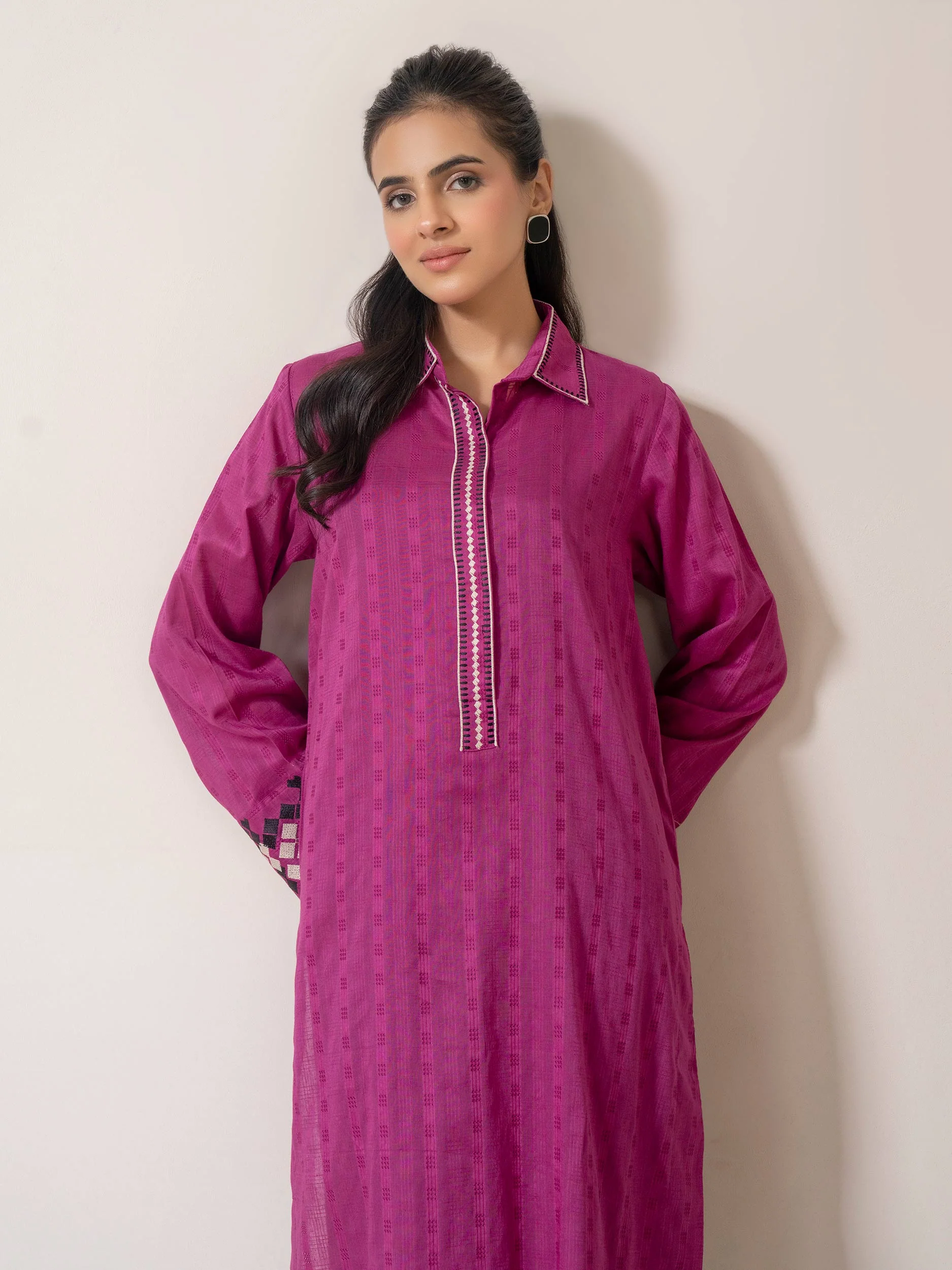 Lawn Shirt-Embroidered (Pret) - Image 3
