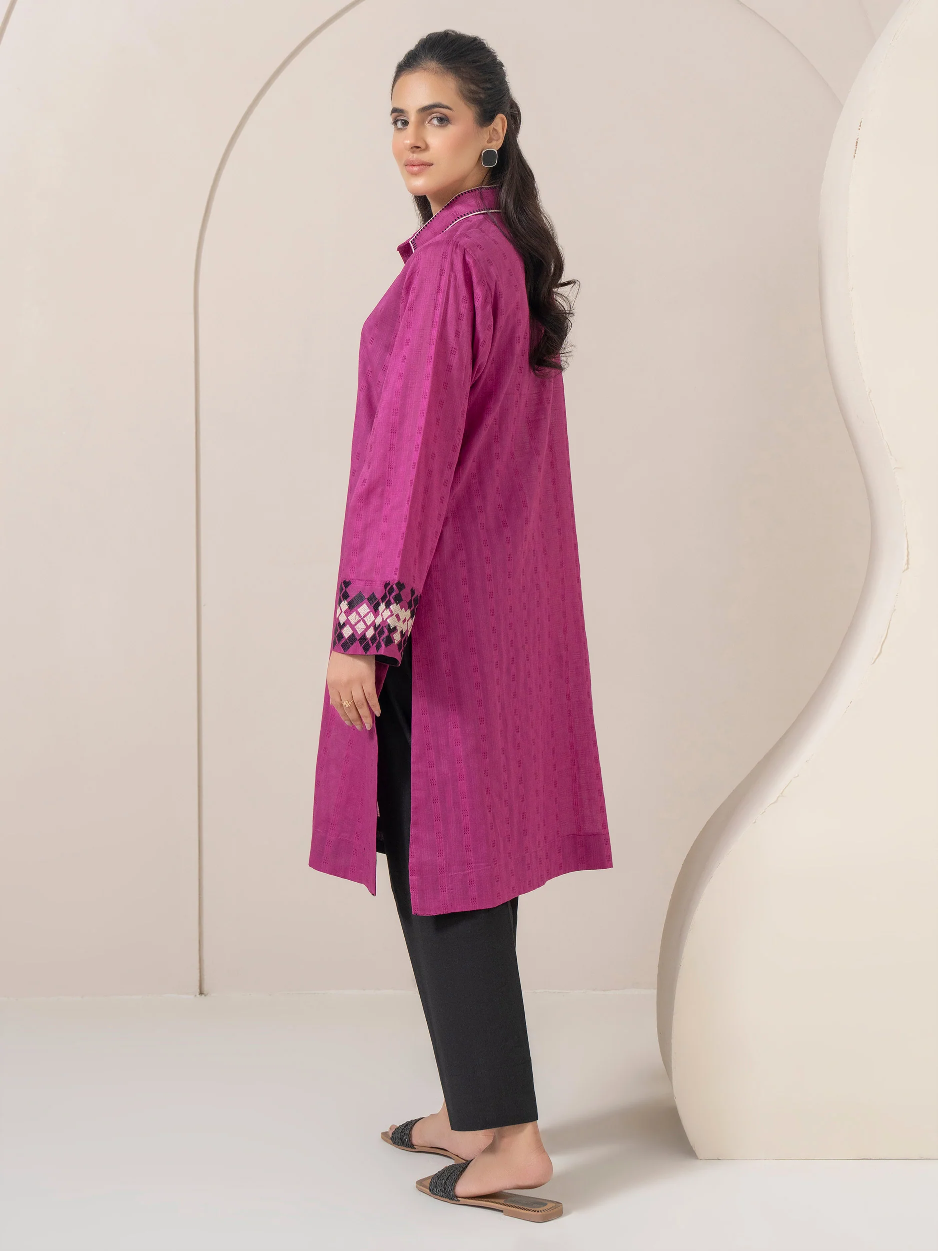 Lawn Shirt-Embroidered (Pret) - Image 5