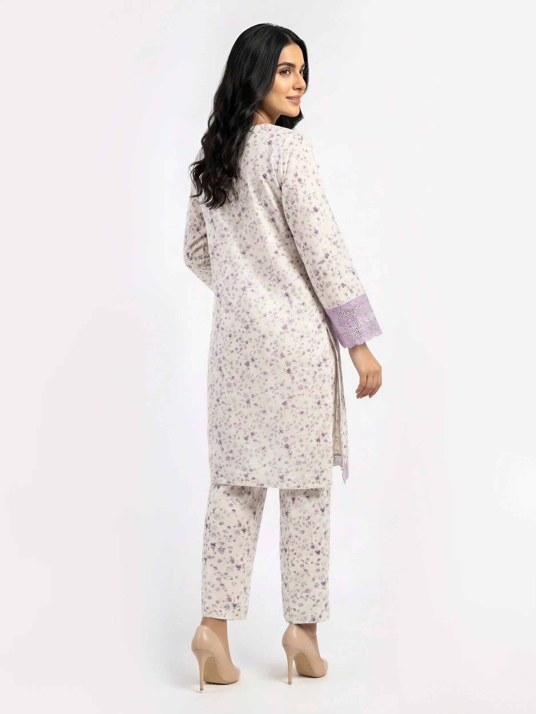 2 Piece Lawn Suit- Embroidered (Pret) - Image 2