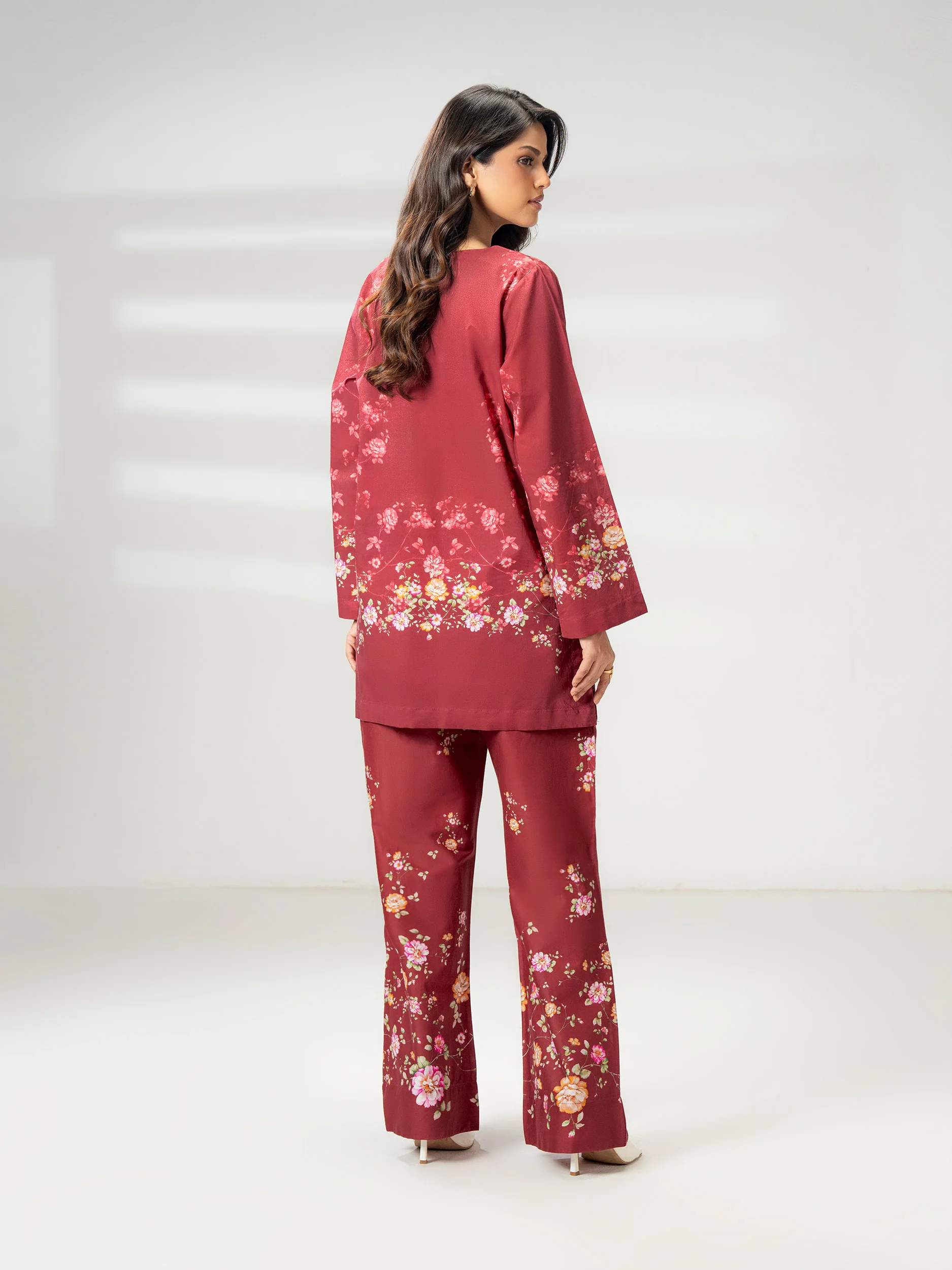 Cambric Co-ord Set-Embroidered - Image 7