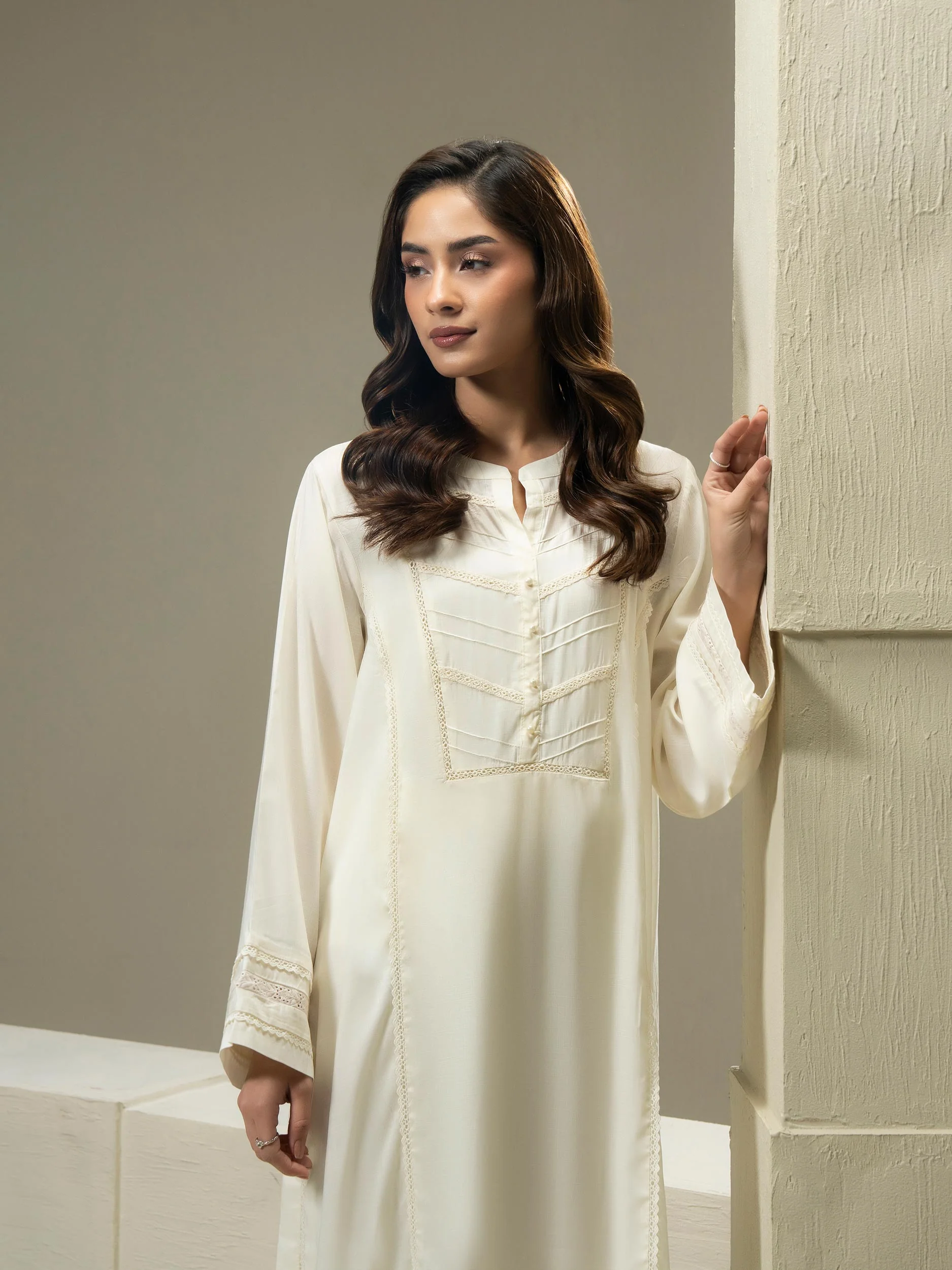 2 Piece Viscose Suit-Dyed (Pret) - Image 3