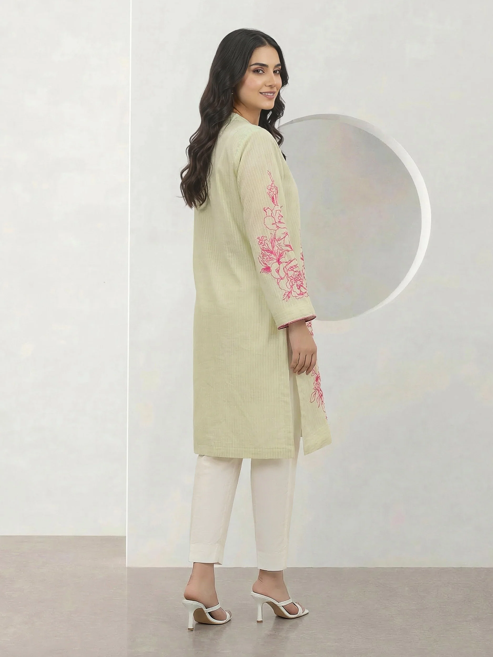 Lawn Shirt-Embroidered (Pret) - Image 3