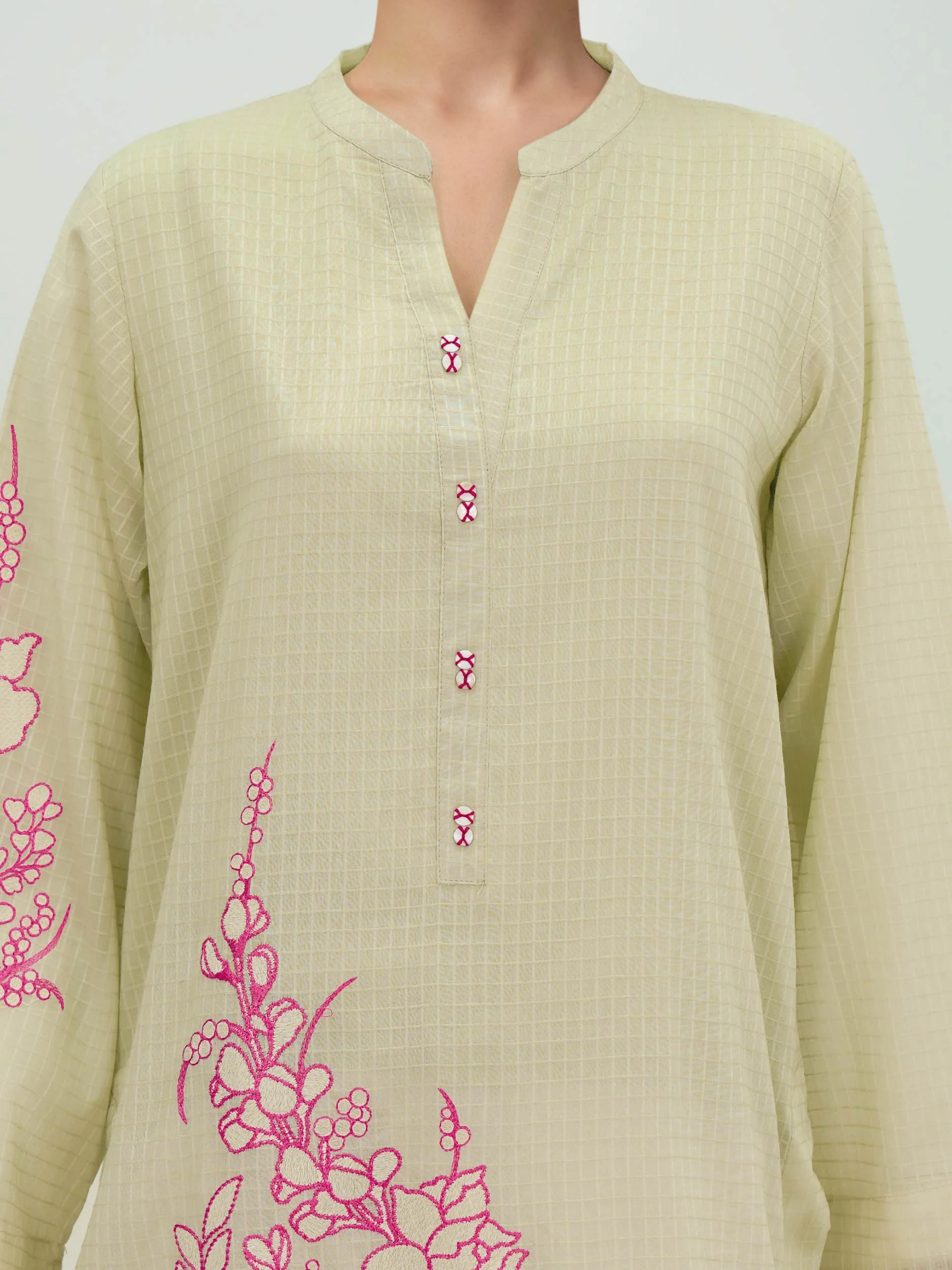 Lawn Shirt-Embroidered (Pret) - Image 4