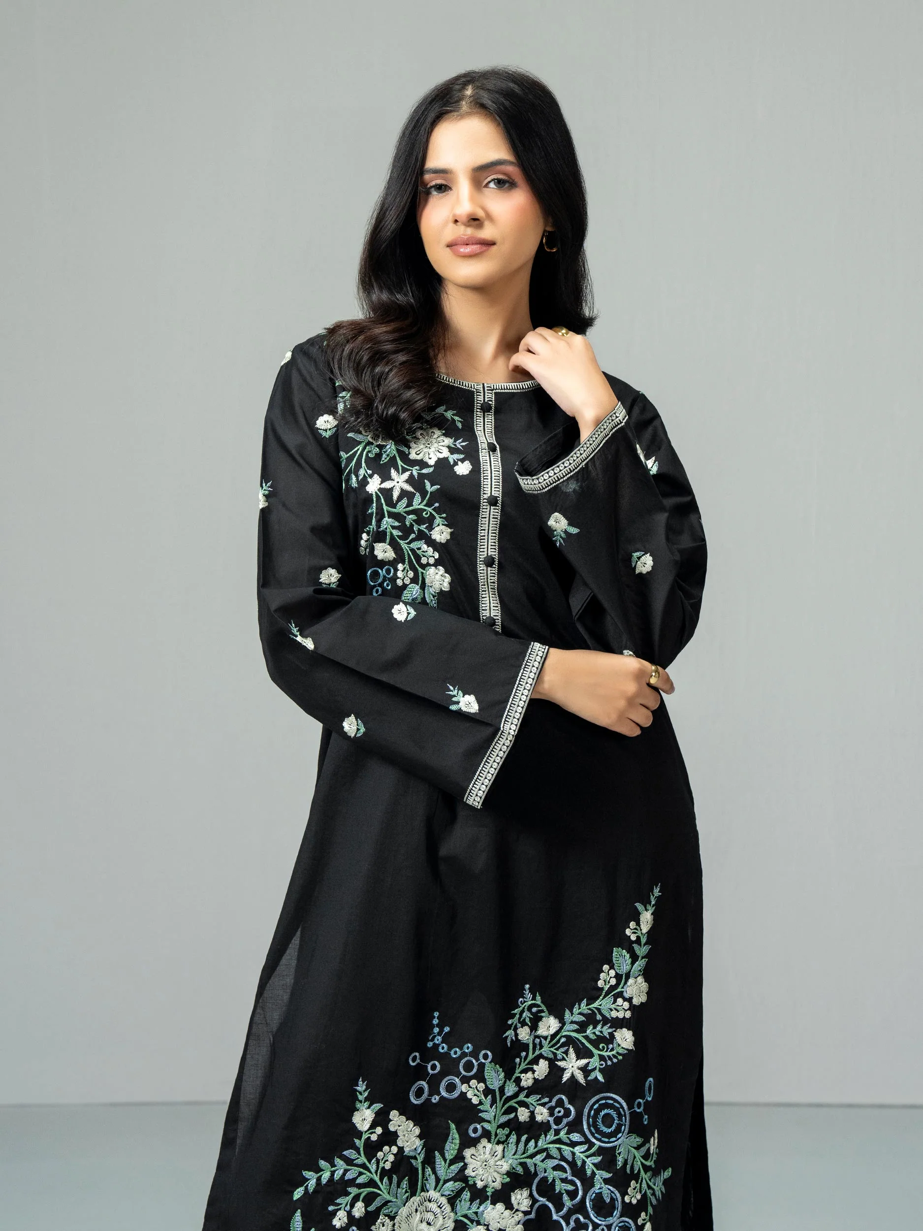 Cambric Shirt-Embroidered (Pret) - Image 2
